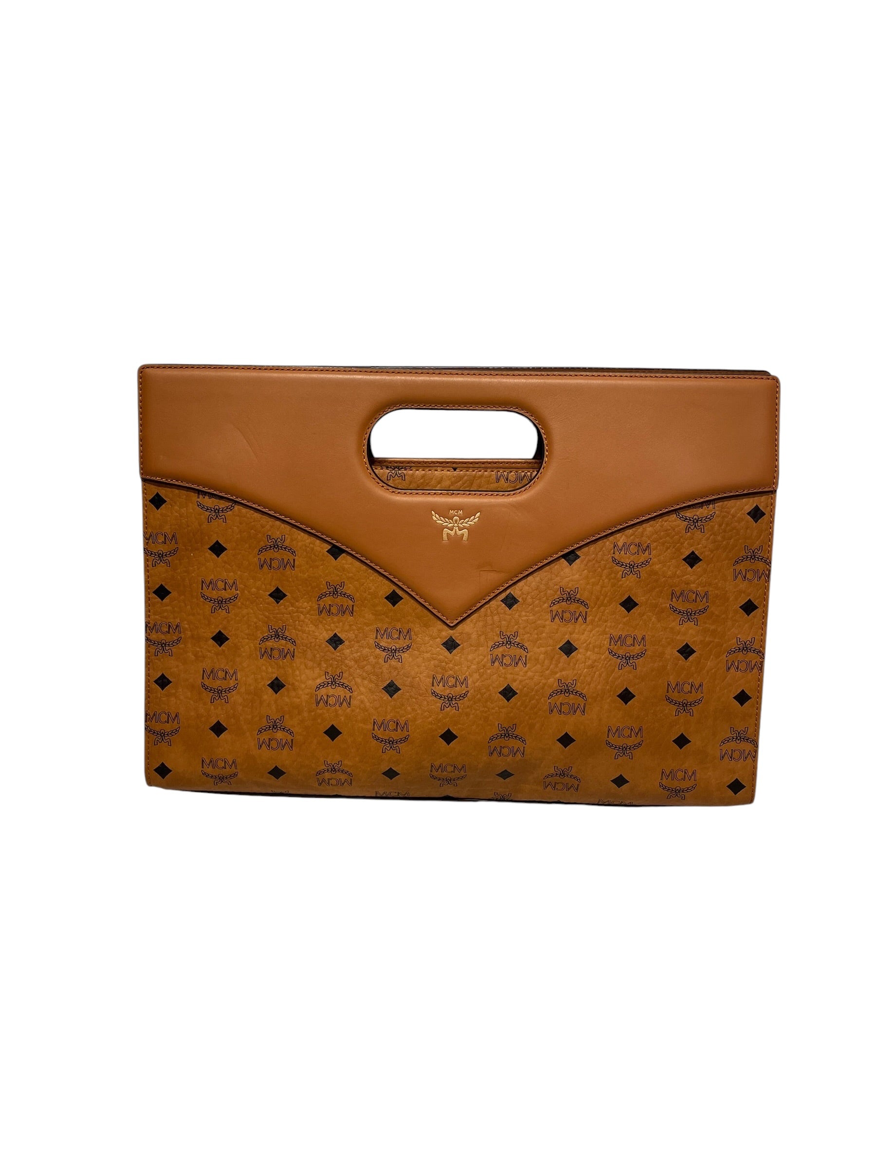 MCM/Bag/Leather/ORN/Diamond tote view 1