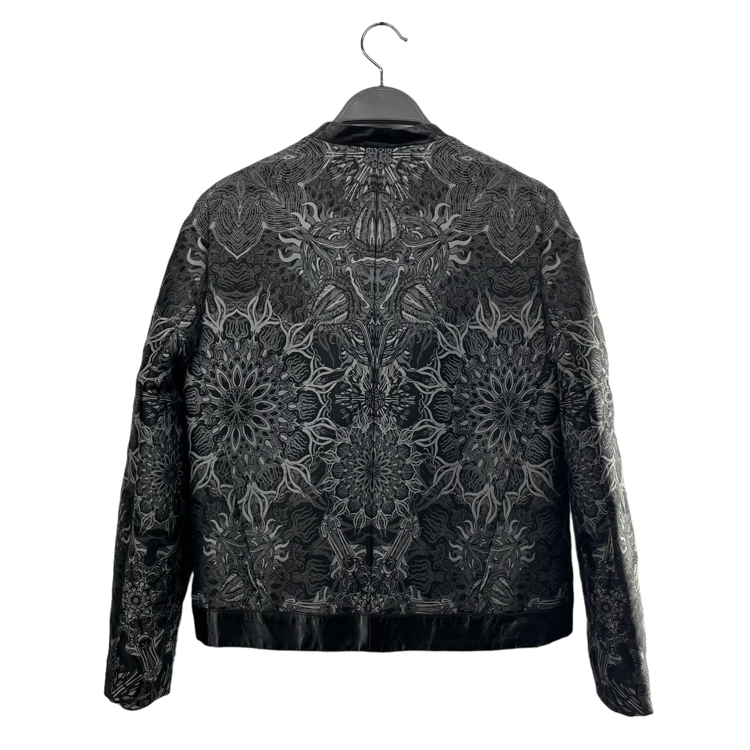Helmut Lang/Jacket/S/Paisley/Cotton/GRY/CRAZY BLOOMING PATTERN view 2