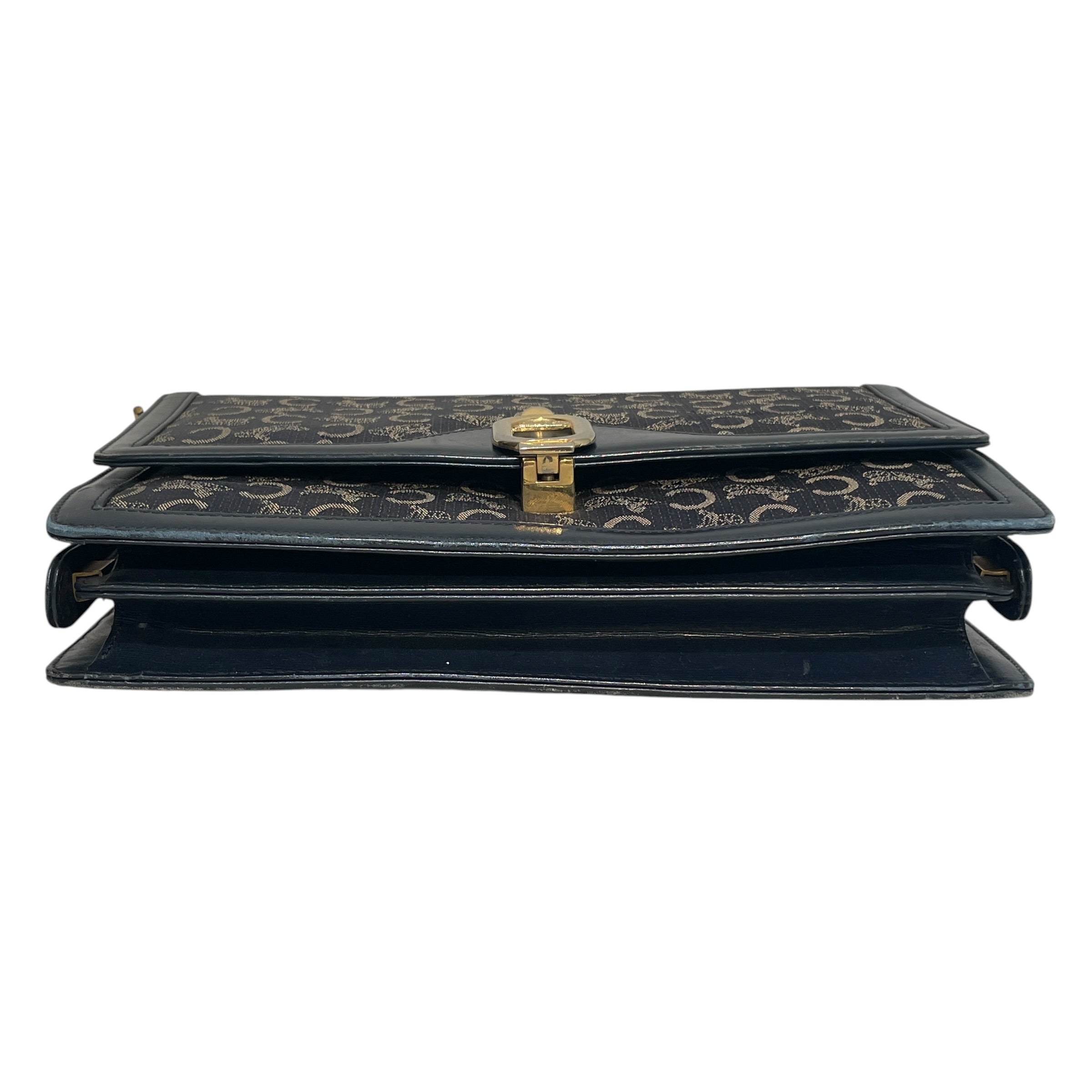 CELINE/Hand Bag/Monogram/Leather/BLU/C Macadam view 3