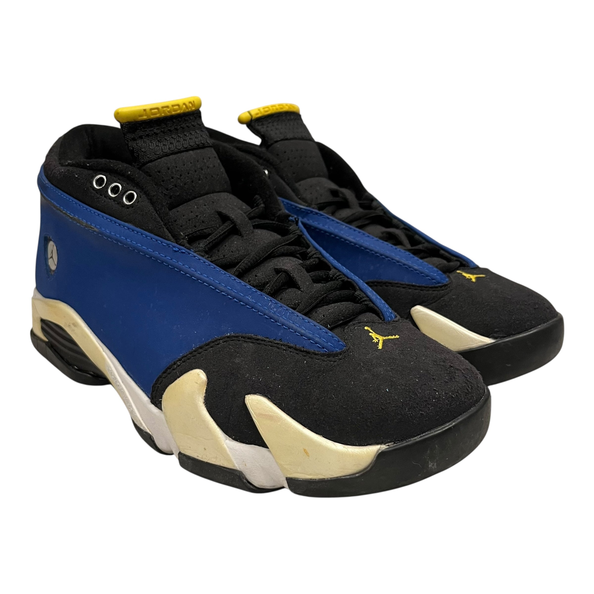 NIKE/AIR JORDAN 14 RETRO LOW/Low-Sneakers/US 8.5/Cotton/BLU/807511-405 view 1