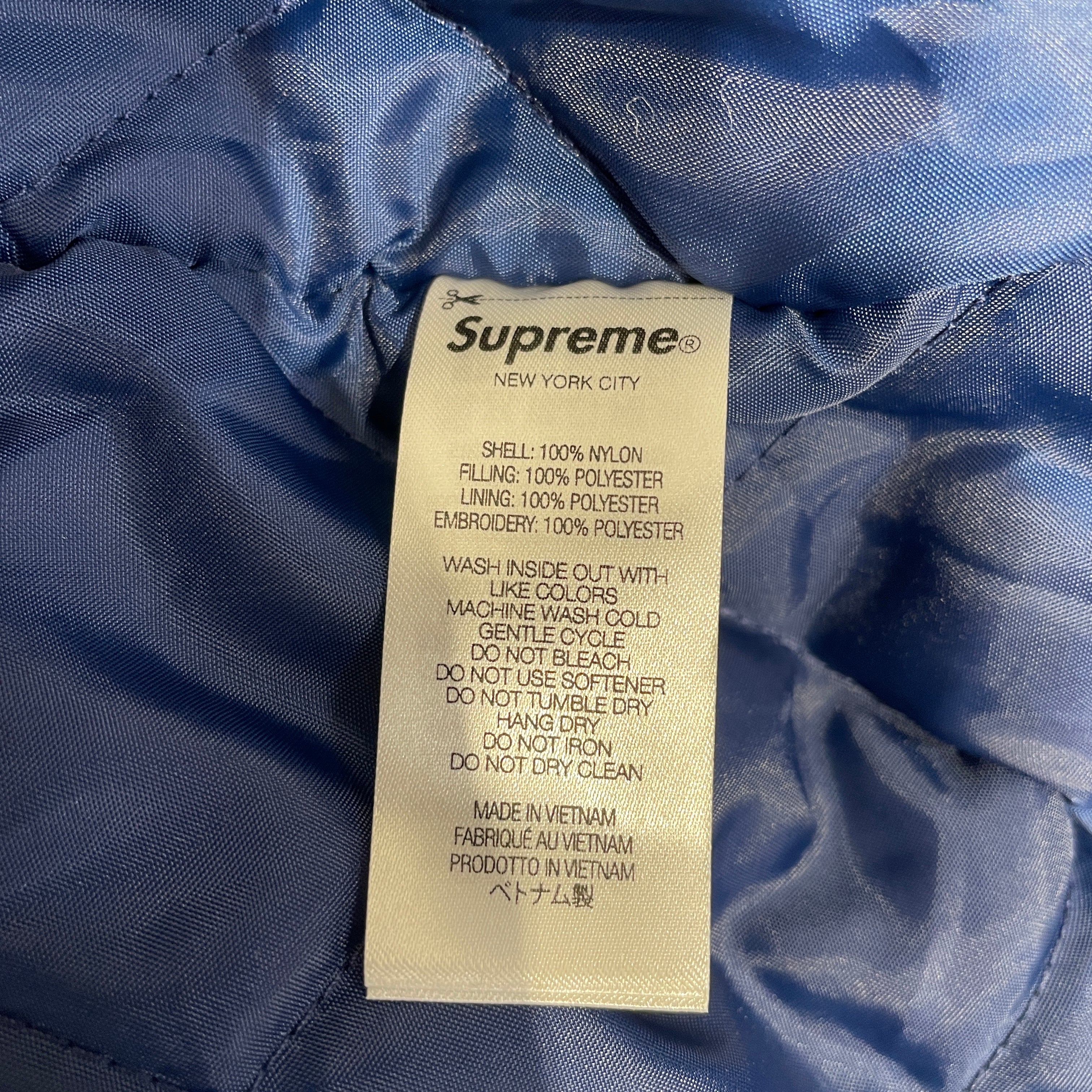 Supreme/mitchell&ness/Jacket/S/BLK/NCAA Stadium Jacket view 4