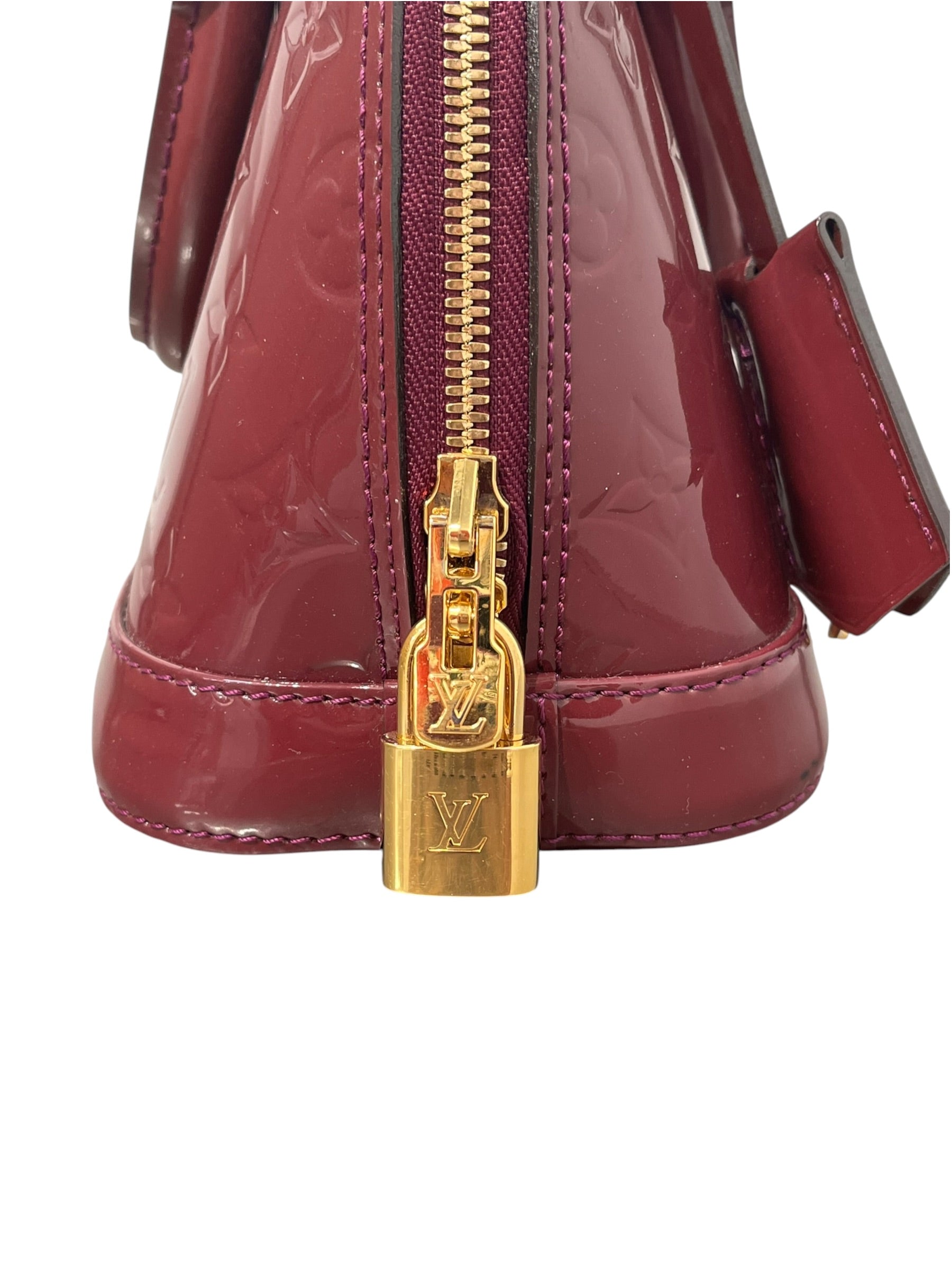 LOUIS VUITTON/Bag/Faux Leather/BRD/VERNIS ALMA view 7