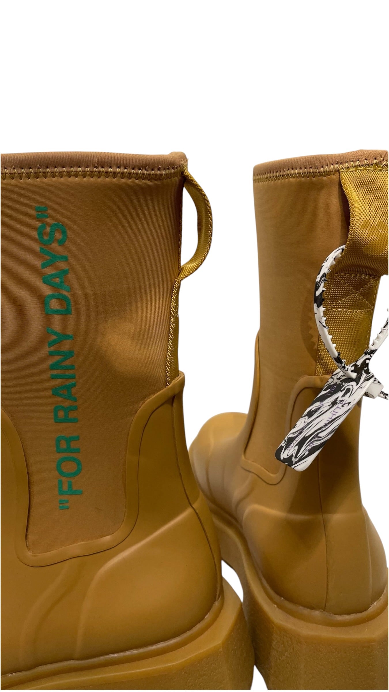 OFF-WHITE/Rain Boots/EU 39/Acrylic/CML/for rainy days view 4