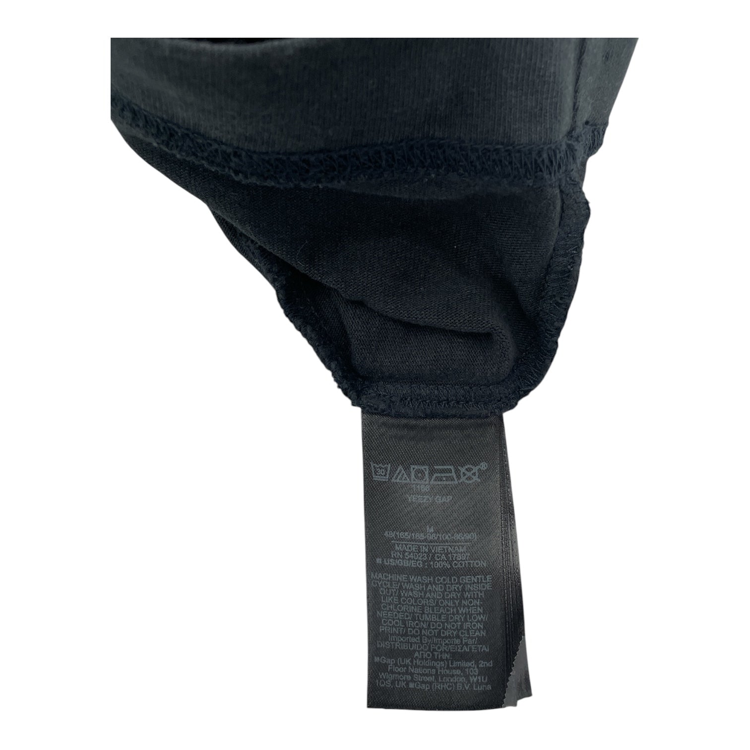 YEEZY GAP ENGINEERED BY BALENCIAGA/LS T-Shirt/M/Cotton/BLK/Graphic/ view 5