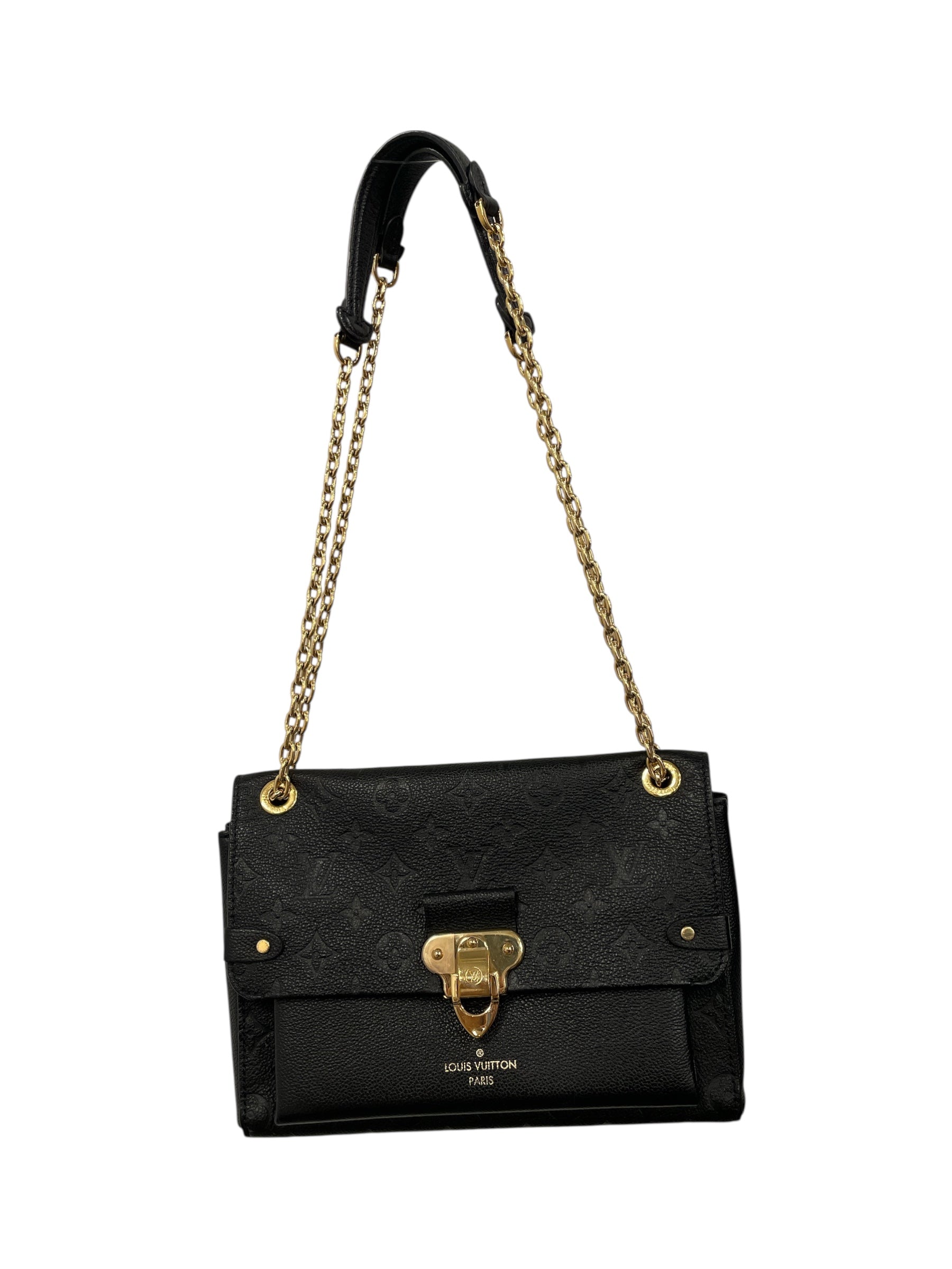 LOUIS VUITTON/Cross Body Bag/S/Leather/CRM/DAMIER AZUR POCHETTE view 1