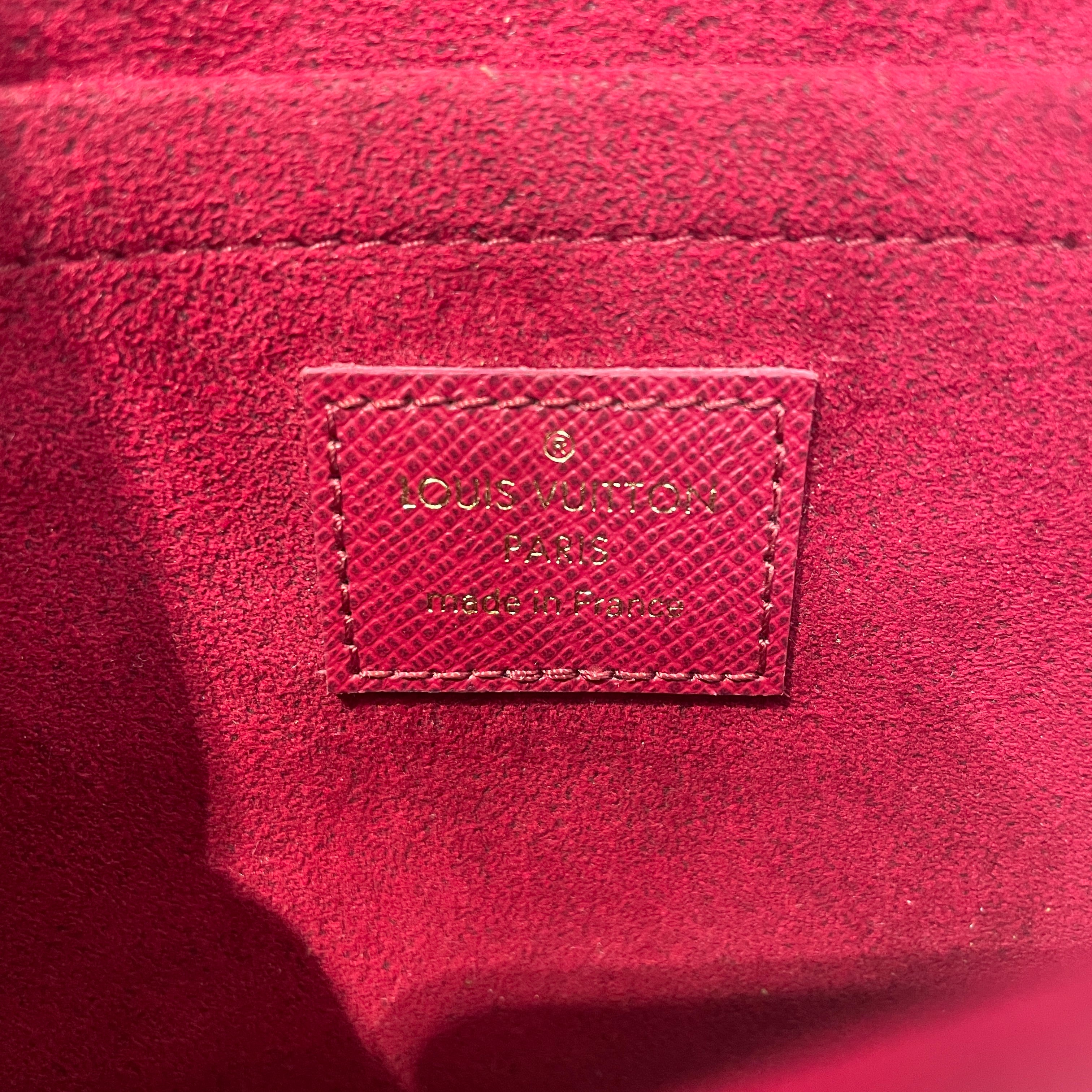 LOUIS VUITTON/Cross Body Bag/Monogram/Leather/BRW/Felicie Pochette view 5