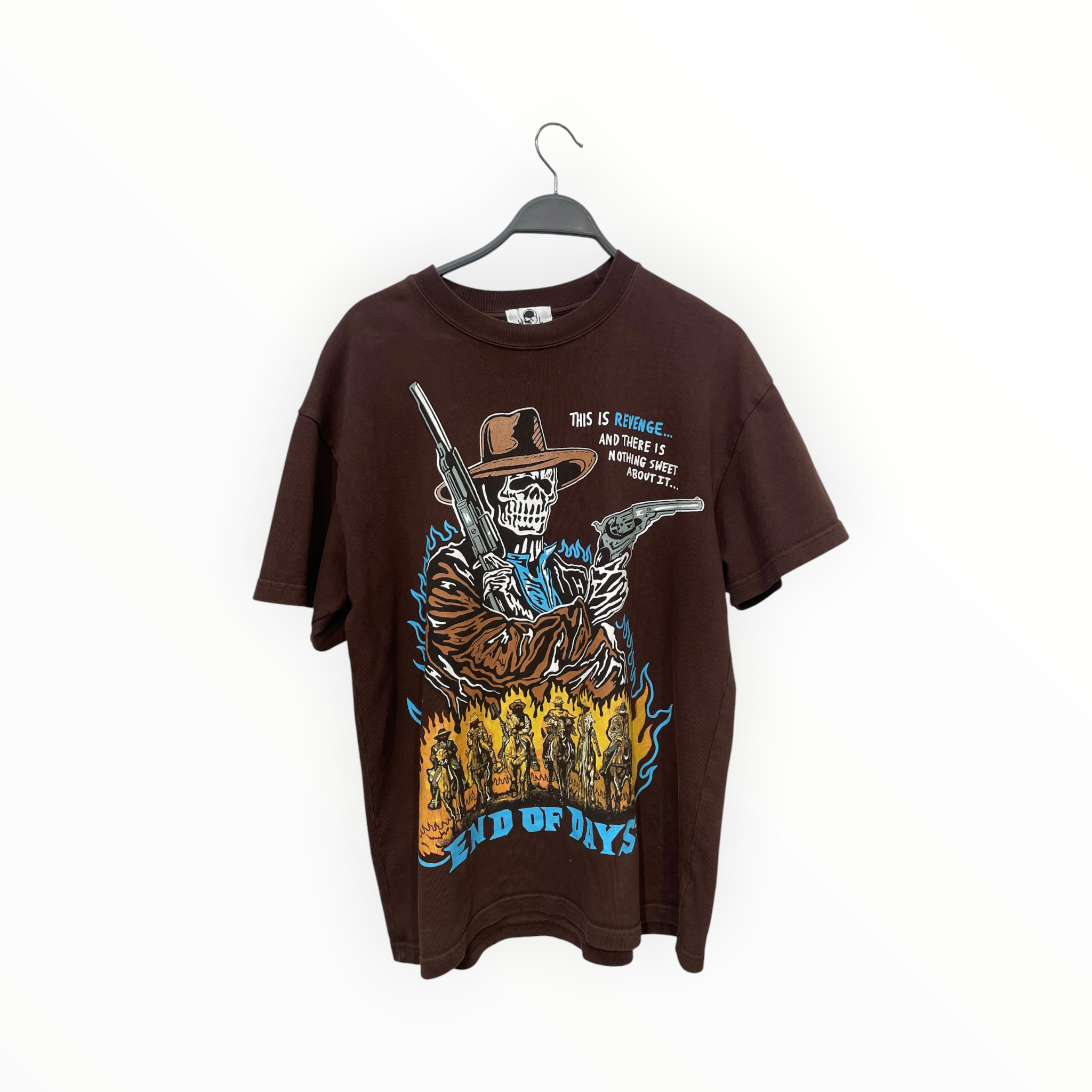 WARREN LOTAS/T-Shirt/M/Cotton/BRW/Graphic/wild west view 1