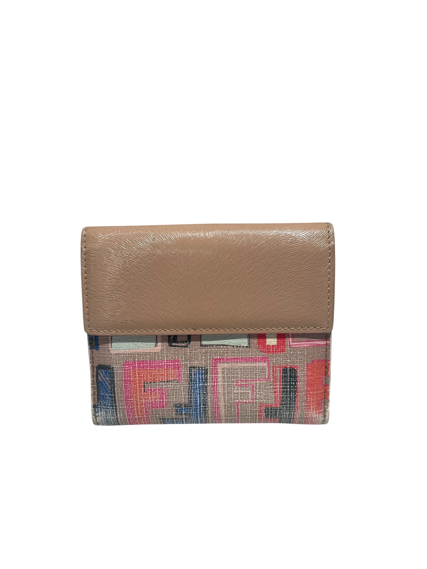 FENDI/Wallet/Monogram/Cotton/MLT/L's/Fendi FF Wallet view 1