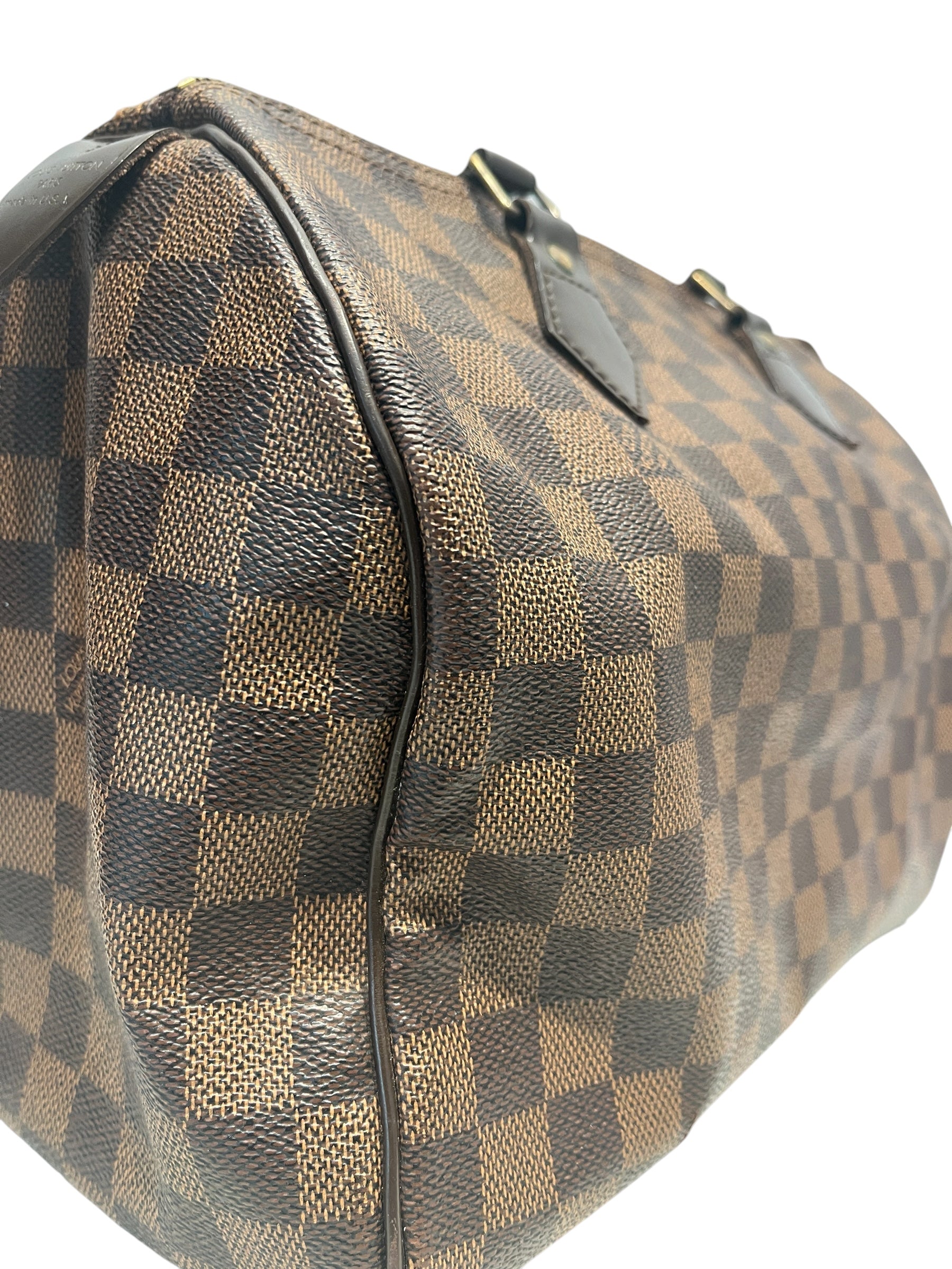 LOUIS VUITTON/Hand Bag/Monogram/Leather/BRW/Damier Speedy SD1181 view 4