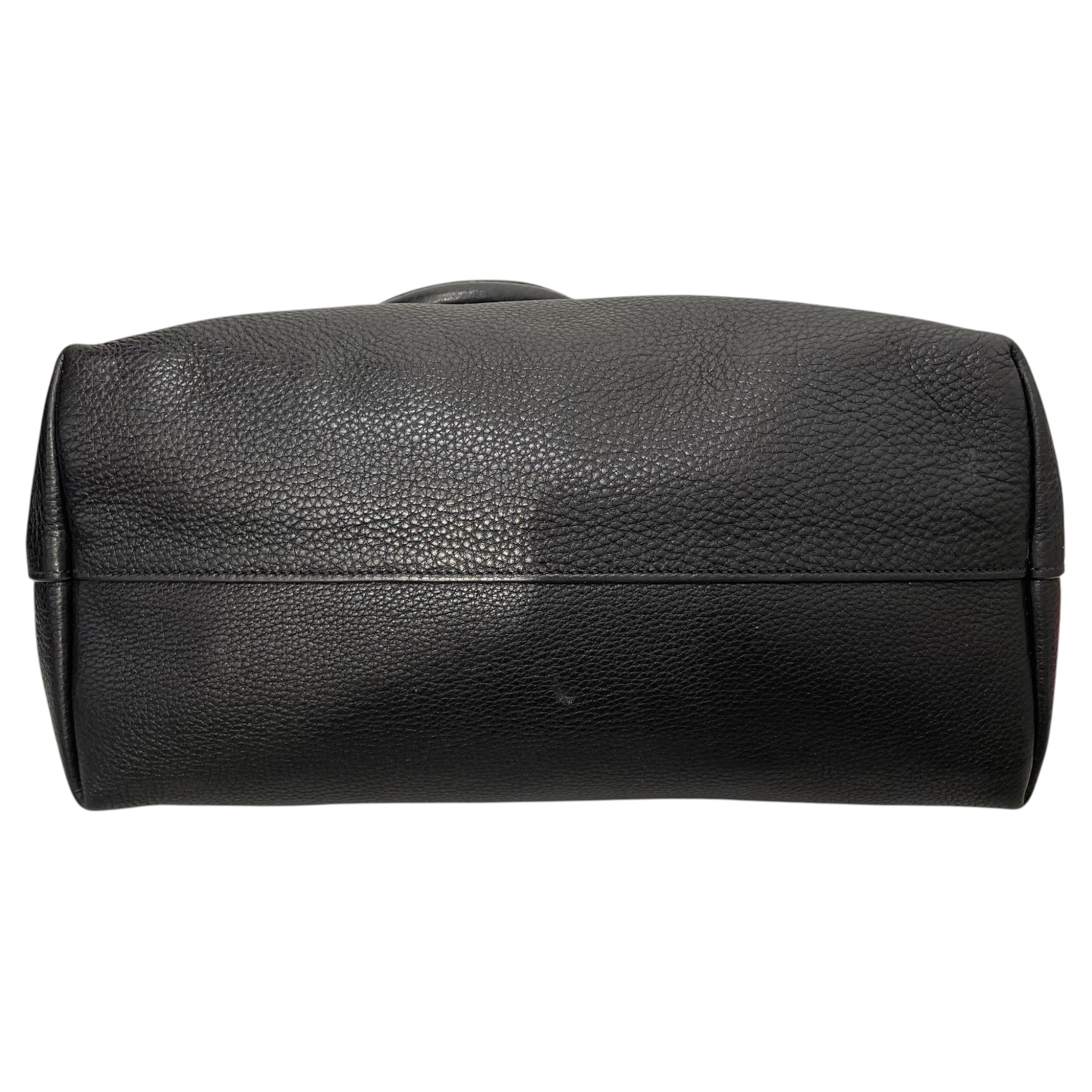 PRADA/Cross Body Bag/Leather/BLK/Nero Bag view 4