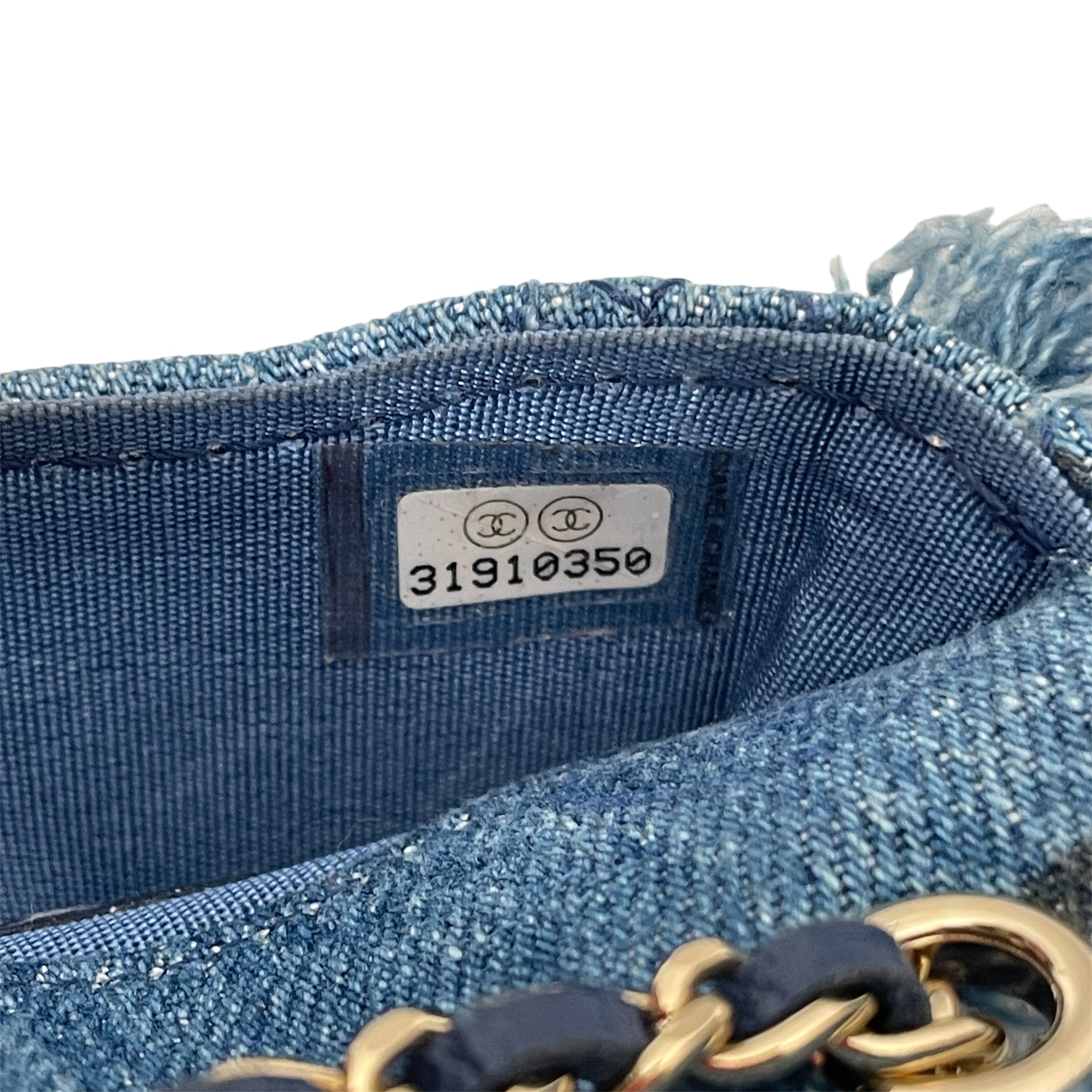 CHANEL/Bag/Denim/IDG/2022 DENIM MOOD CLUTCH MINI view 6