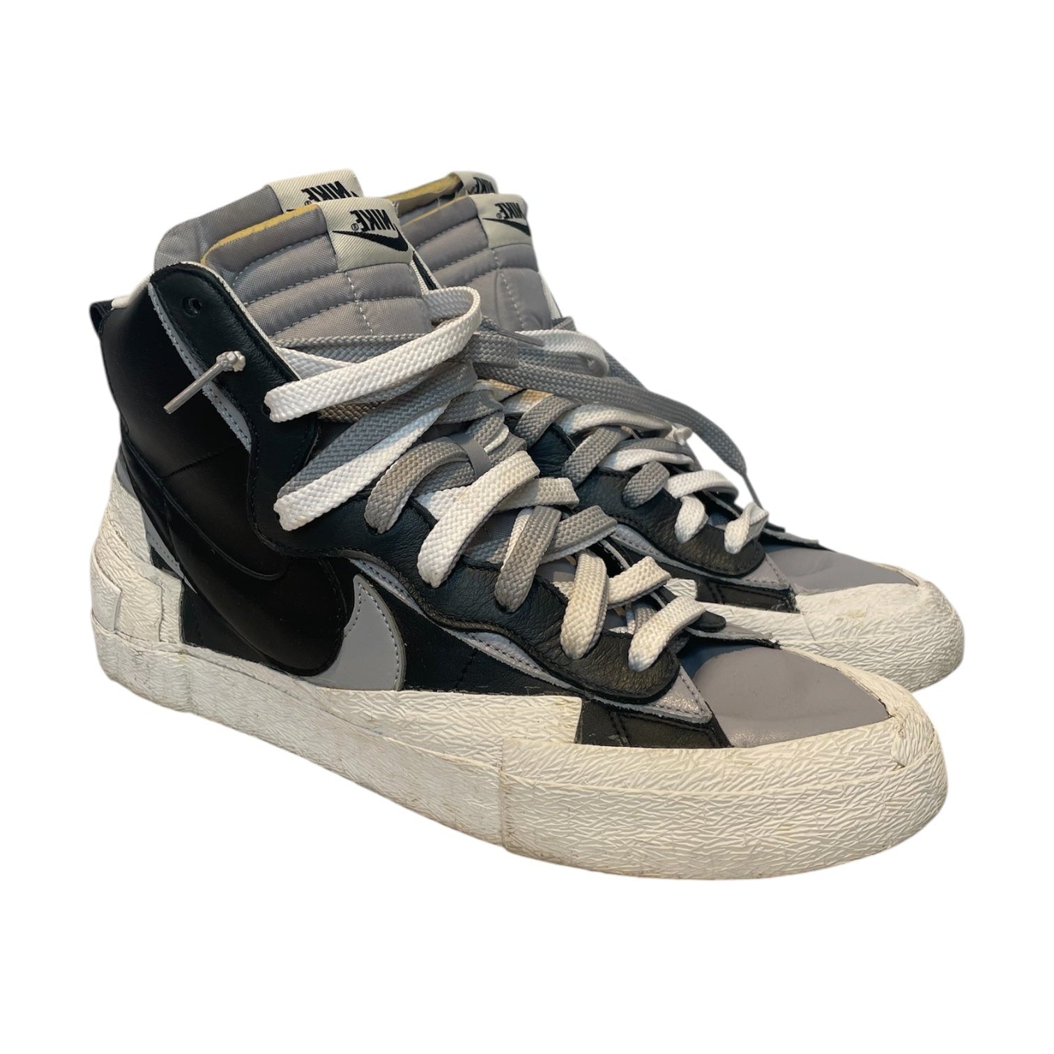 NIKE/BLAZER MID SACAI/Hi-Sneakers/US 11/BLK/BV0072-002 view 1