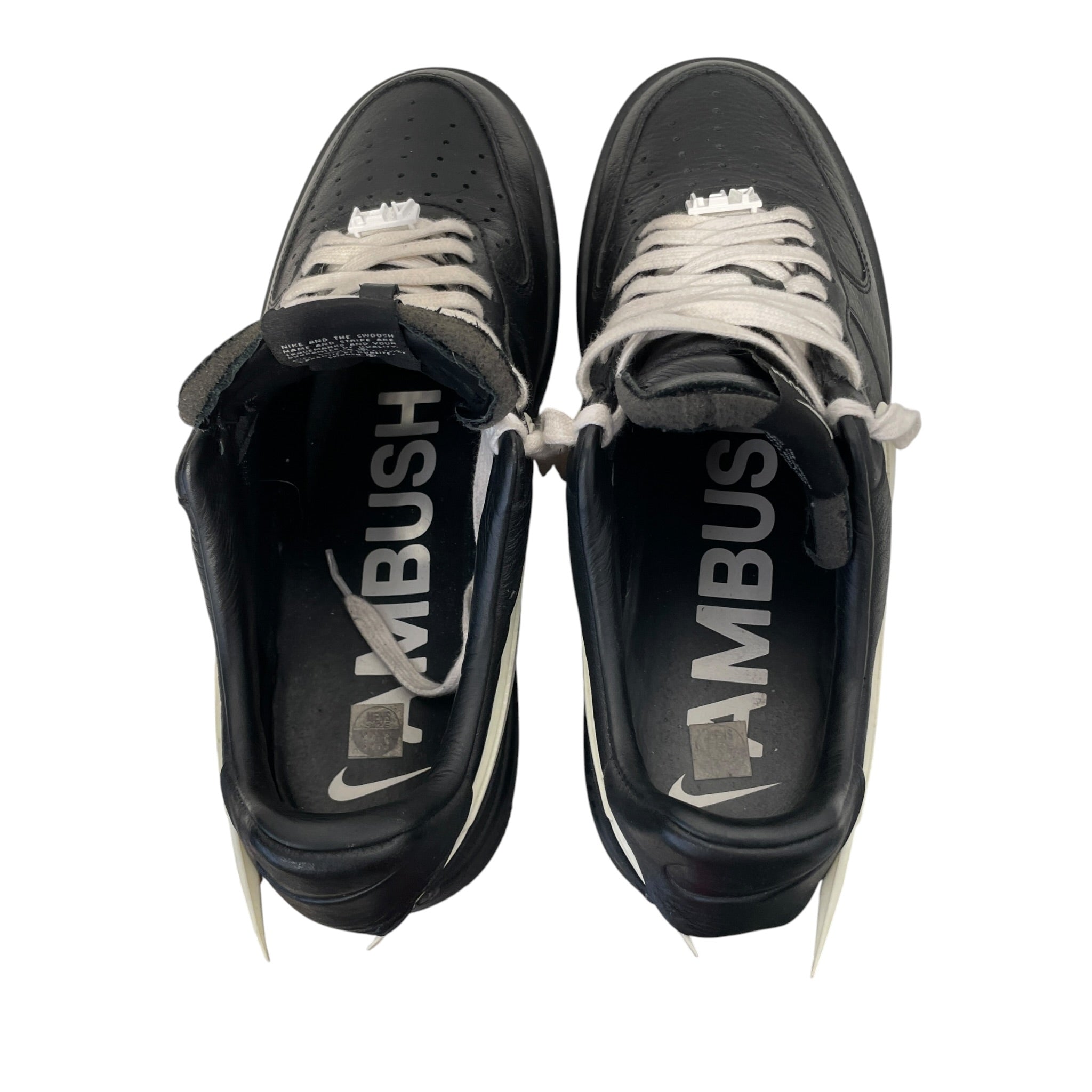 NIKE/Low-Sneakers/US 11.5/BLK/U-Tip/NIKE AIRFORCE AMBUSH view 3