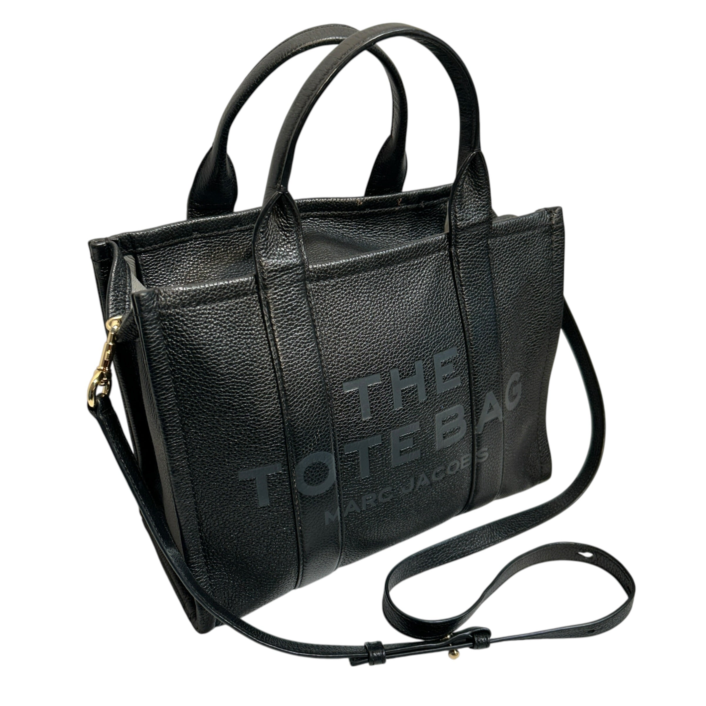 MARC BY MARC JACOBS/Tote Bag/Leather/BLK/THE TOTE BAG LEATHER GRAIN view 6