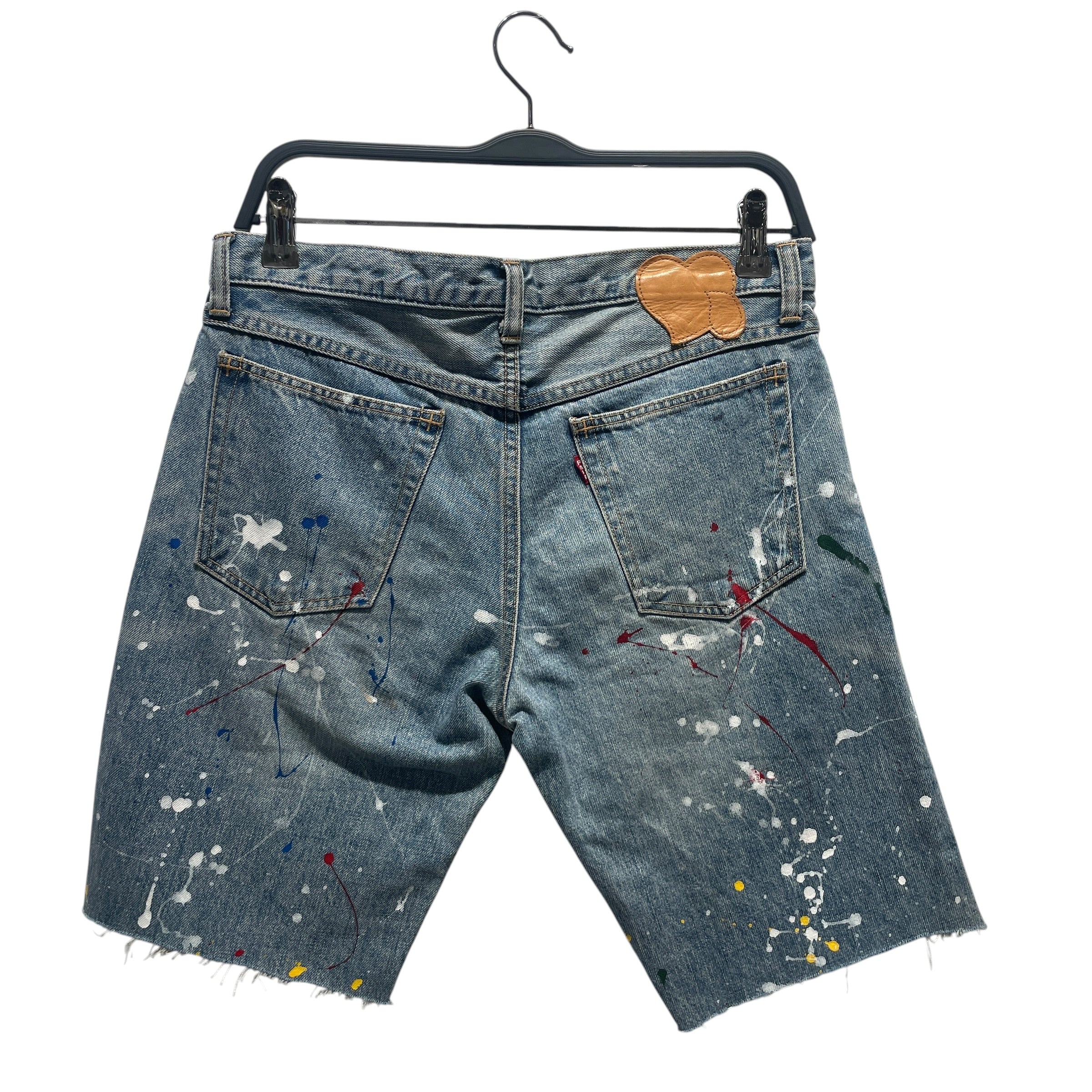 NUMBER (N)INE/Shorts/30/Denim/BLU/All Over Print/ view 2