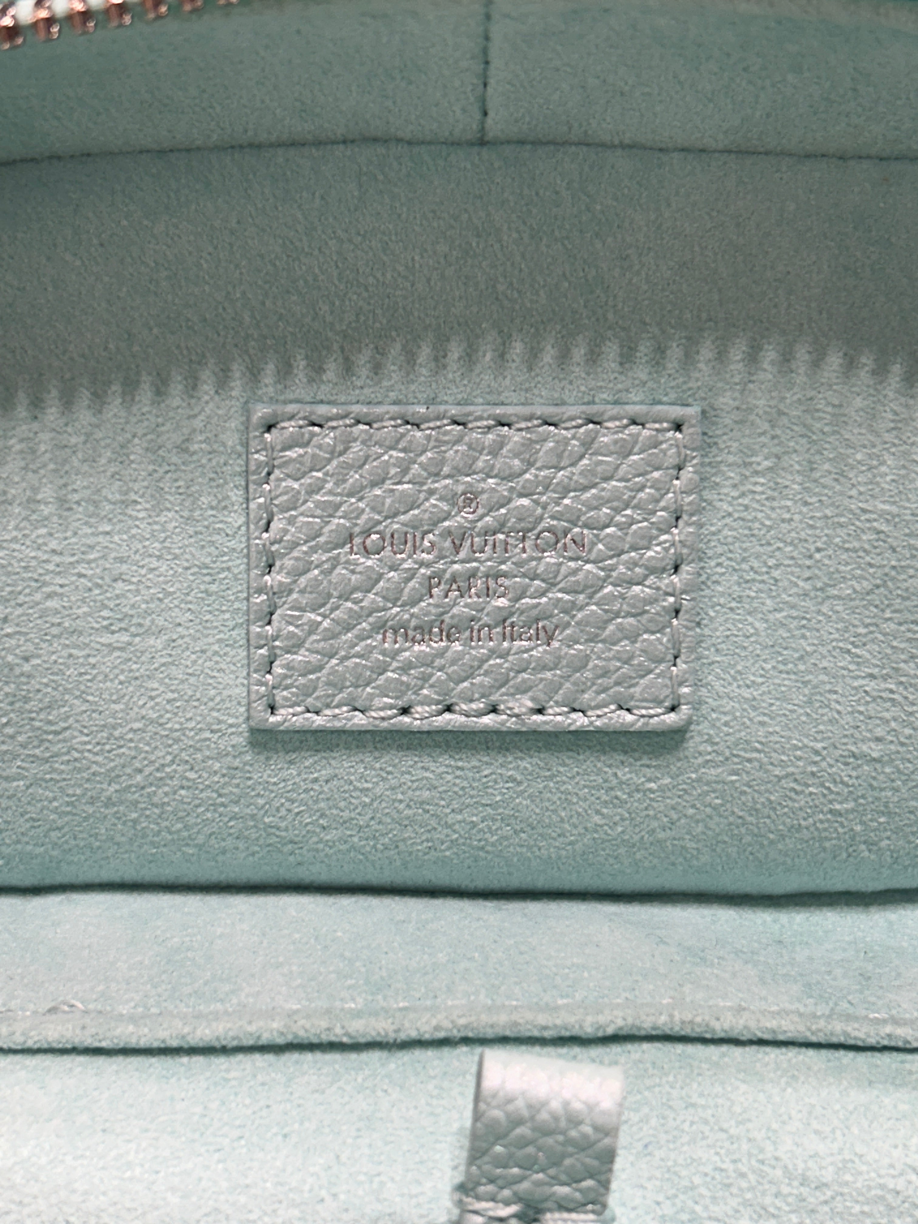 LOUIS VUITTON/Pouch/Monogram/Leather/BLU/VANITY MICRO view 5