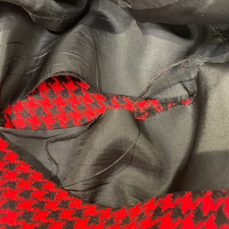 VALENTINO/Skirt/42/Plaid/Cotton/RED/