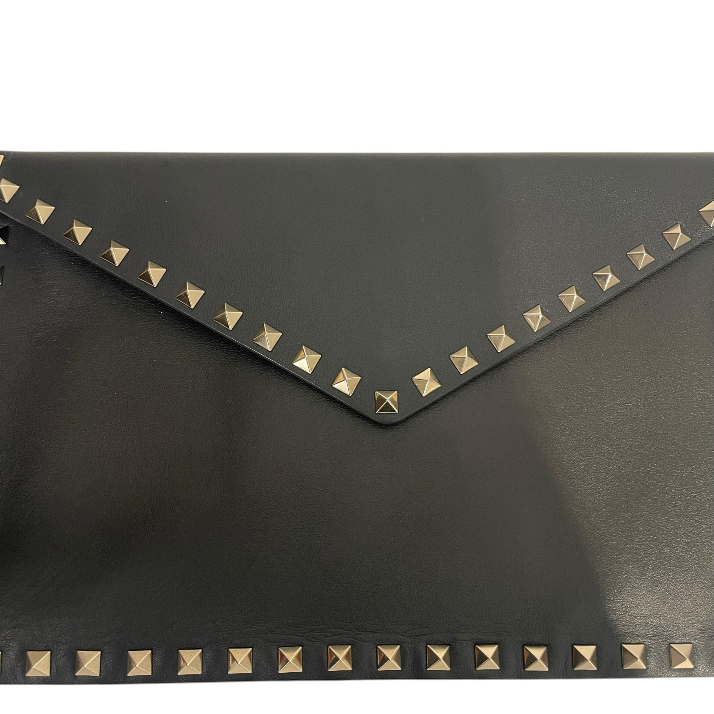 VALENTINO/Clutch Bag/Leather/BLK/KQBRQ9W view 4