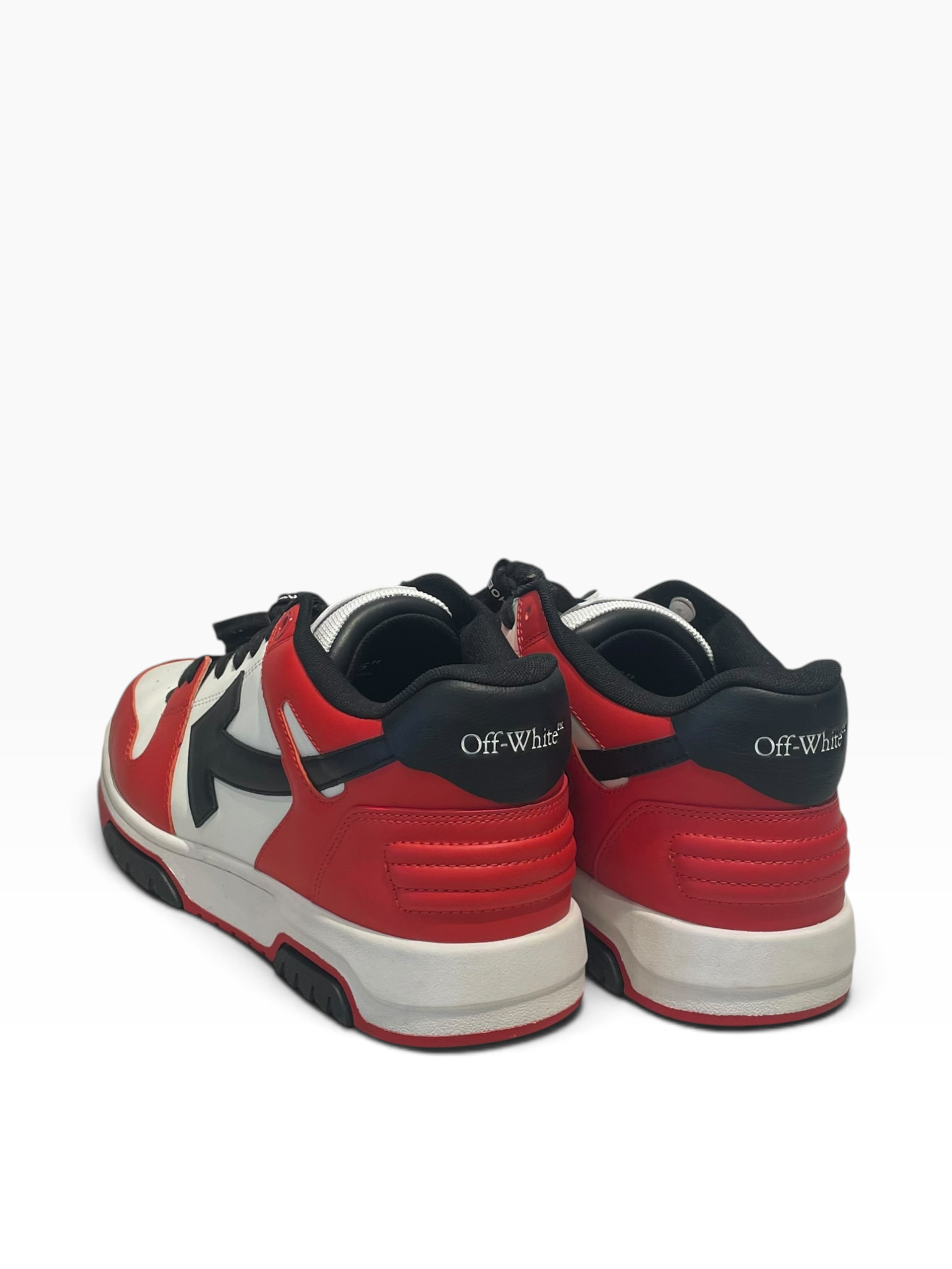 OFF-WHITE/Low-Sneakers/US 13/Leather/RED/Out Of Office Sneaker view 2