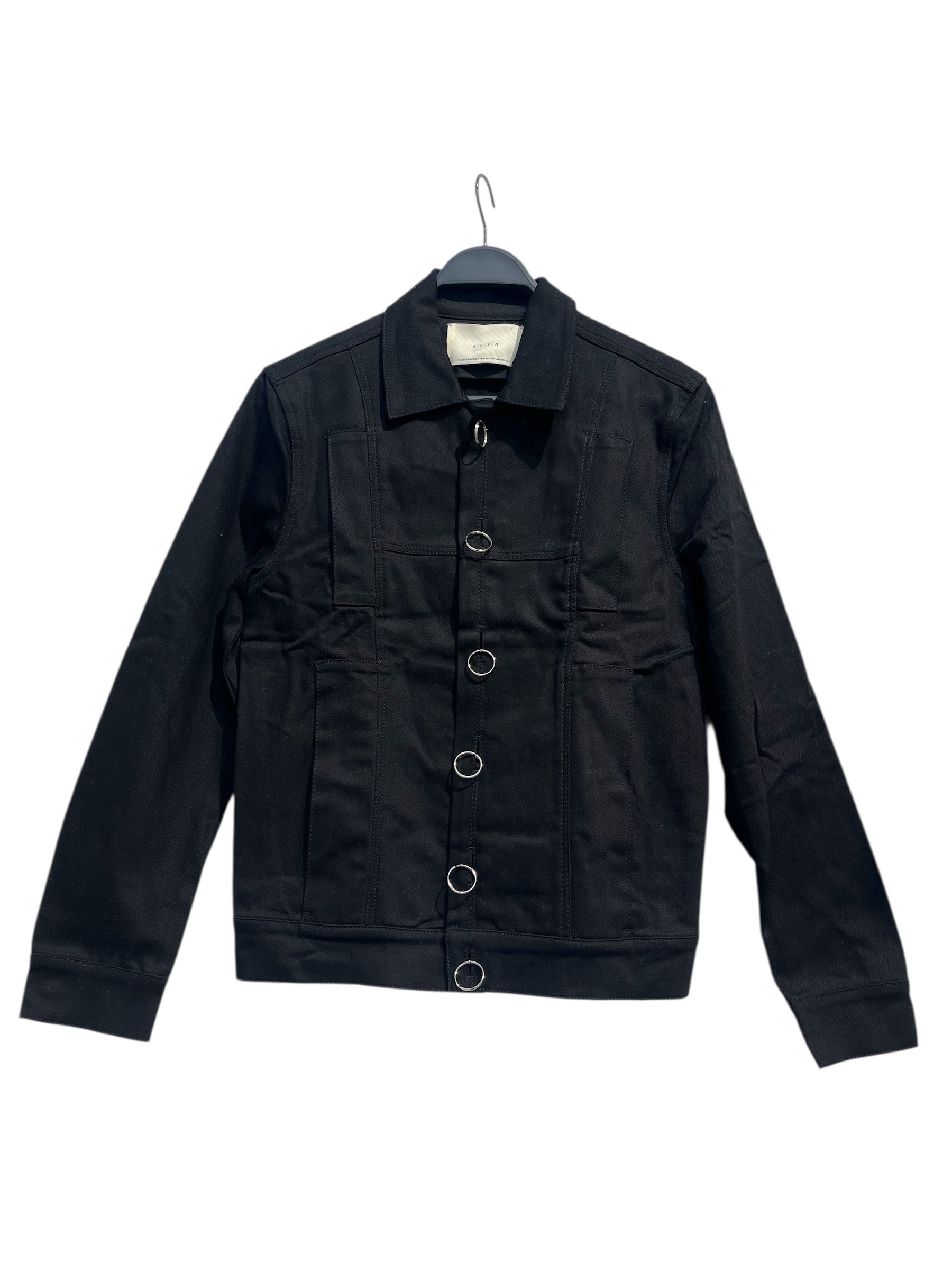 1017 ALYX 9SM(ALYX)/Denim Jkt/S/Cotton/BLK/KEY RING DENIM JKT view 1