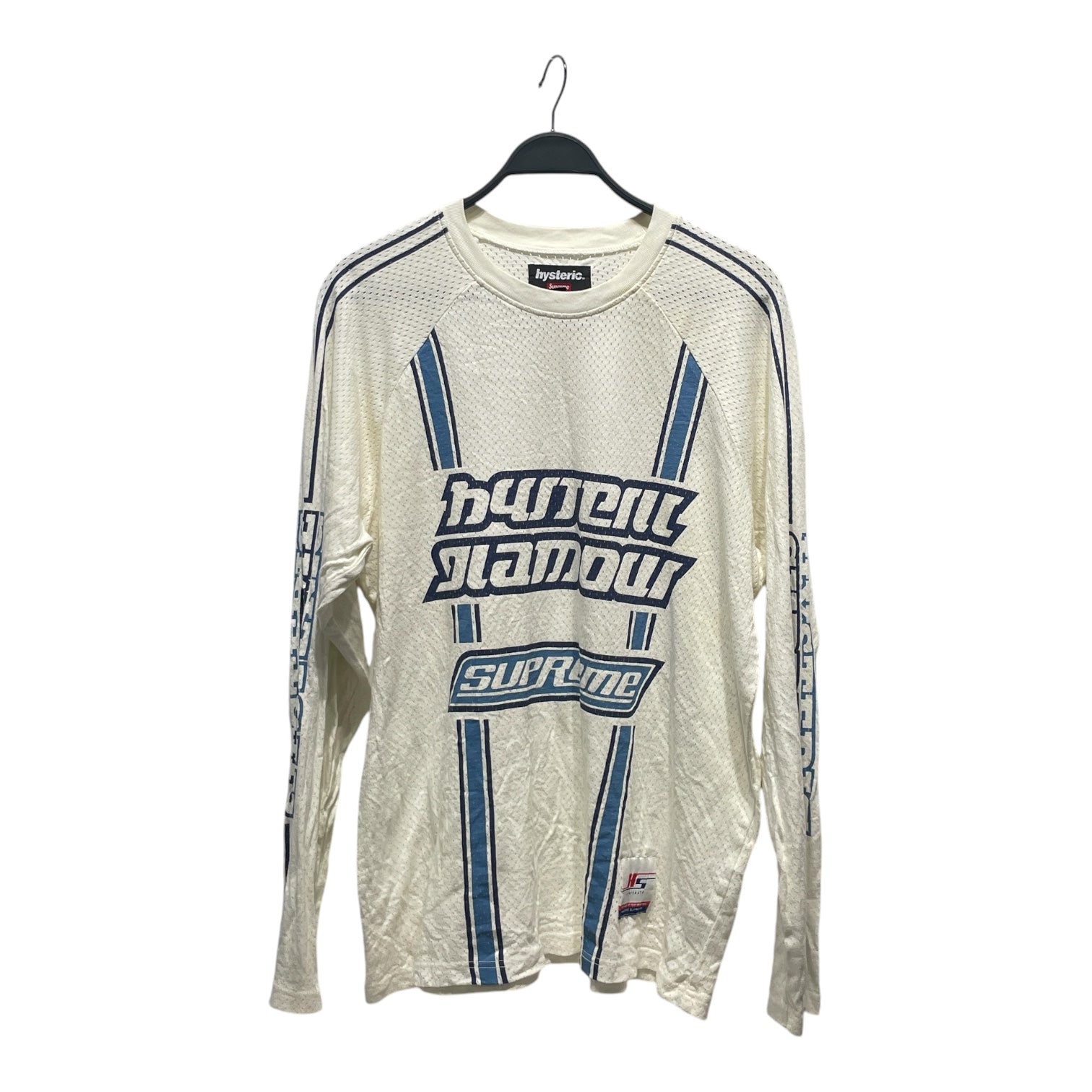 Supreme/LS T-Shirt/M/Cotton/WHT/HYSTERIC view 1