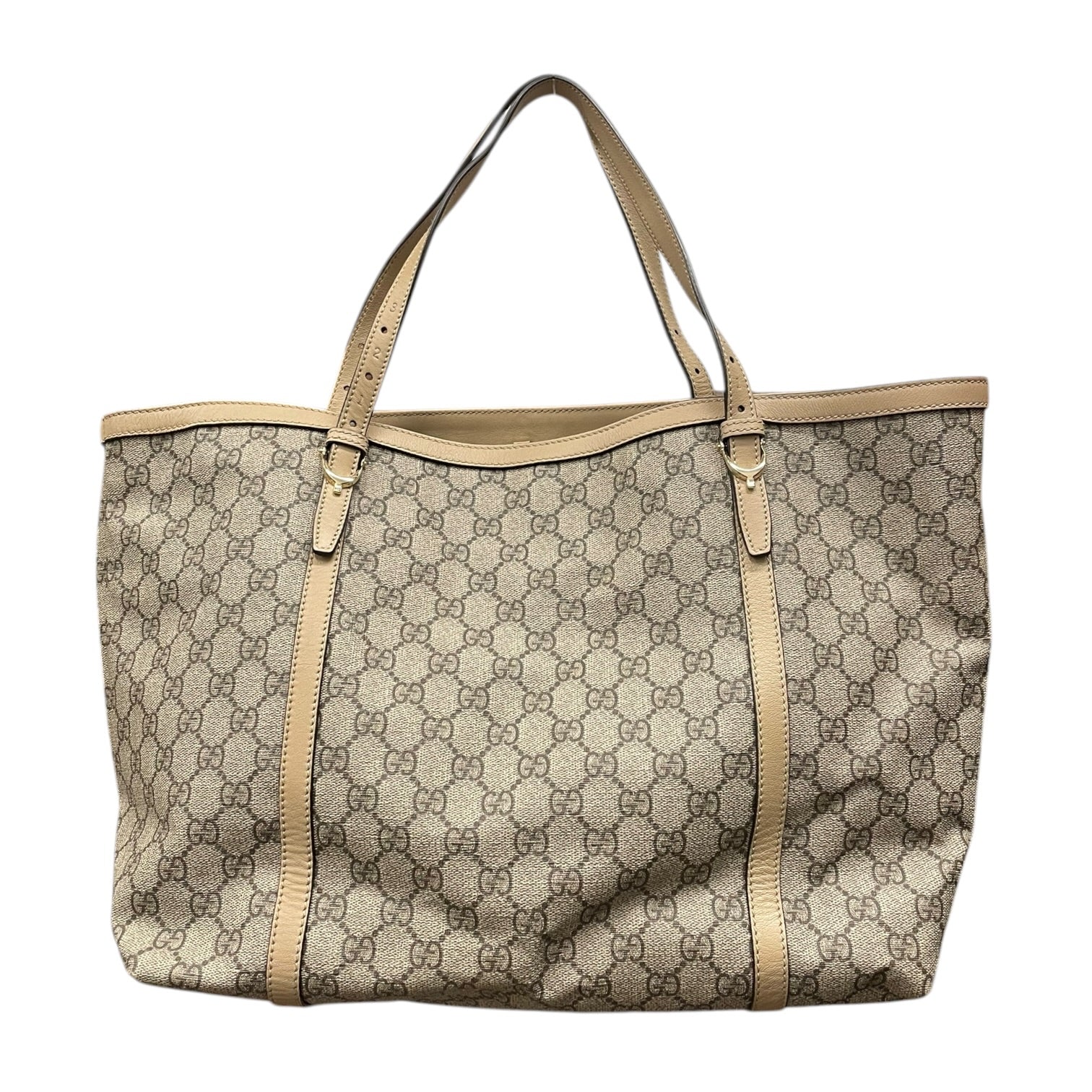 GUCCI/Tote Bag/Cotton/BEG/GG SUPREME MONO CANVAS view 1