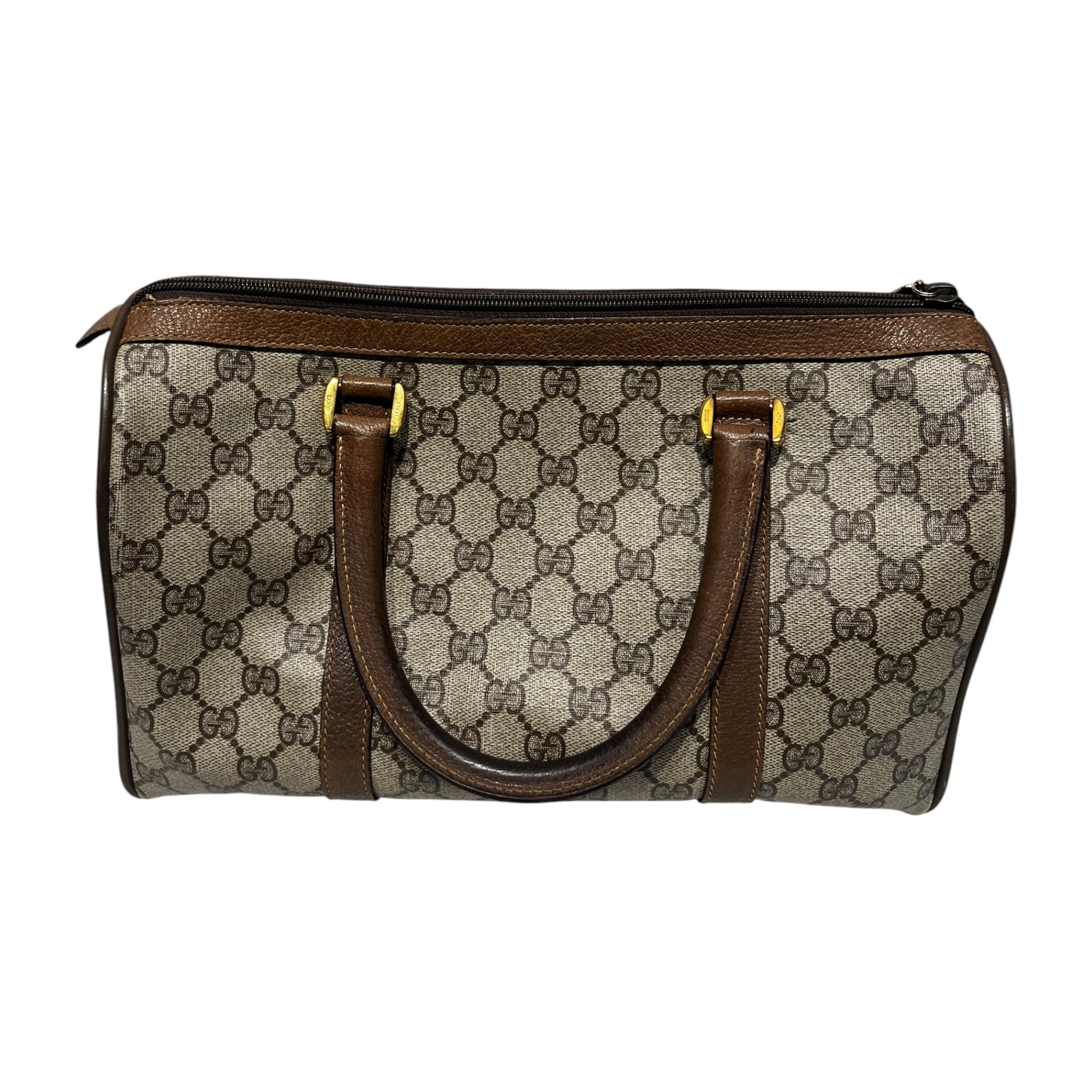 GUCCI/Hand Bag/Monogram/Leather/KHK/GUCCI GG SUPREME HANDBAG view 2