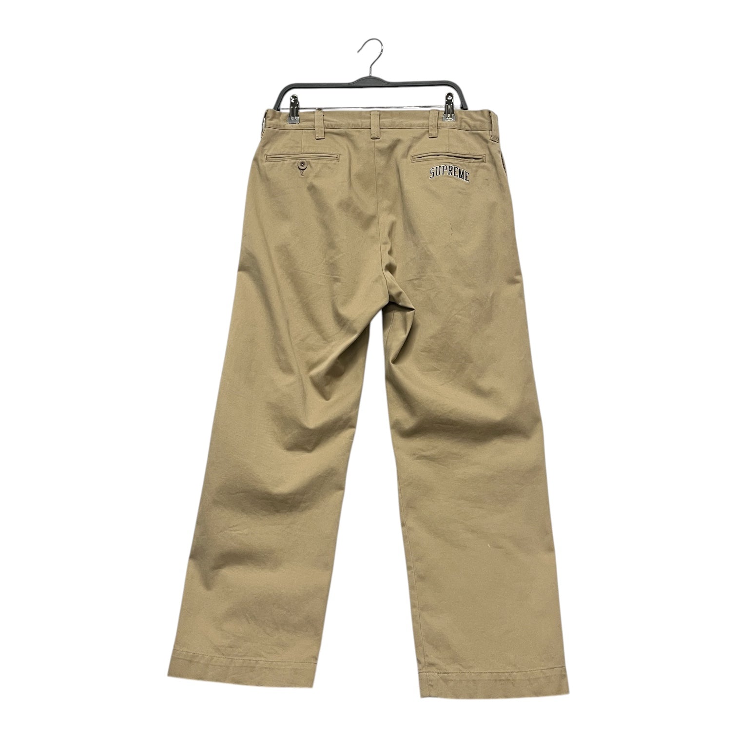 Supreme/Pants/32/Cotton/BEG/EMBRD LOGO ON BACK PCKT view 2