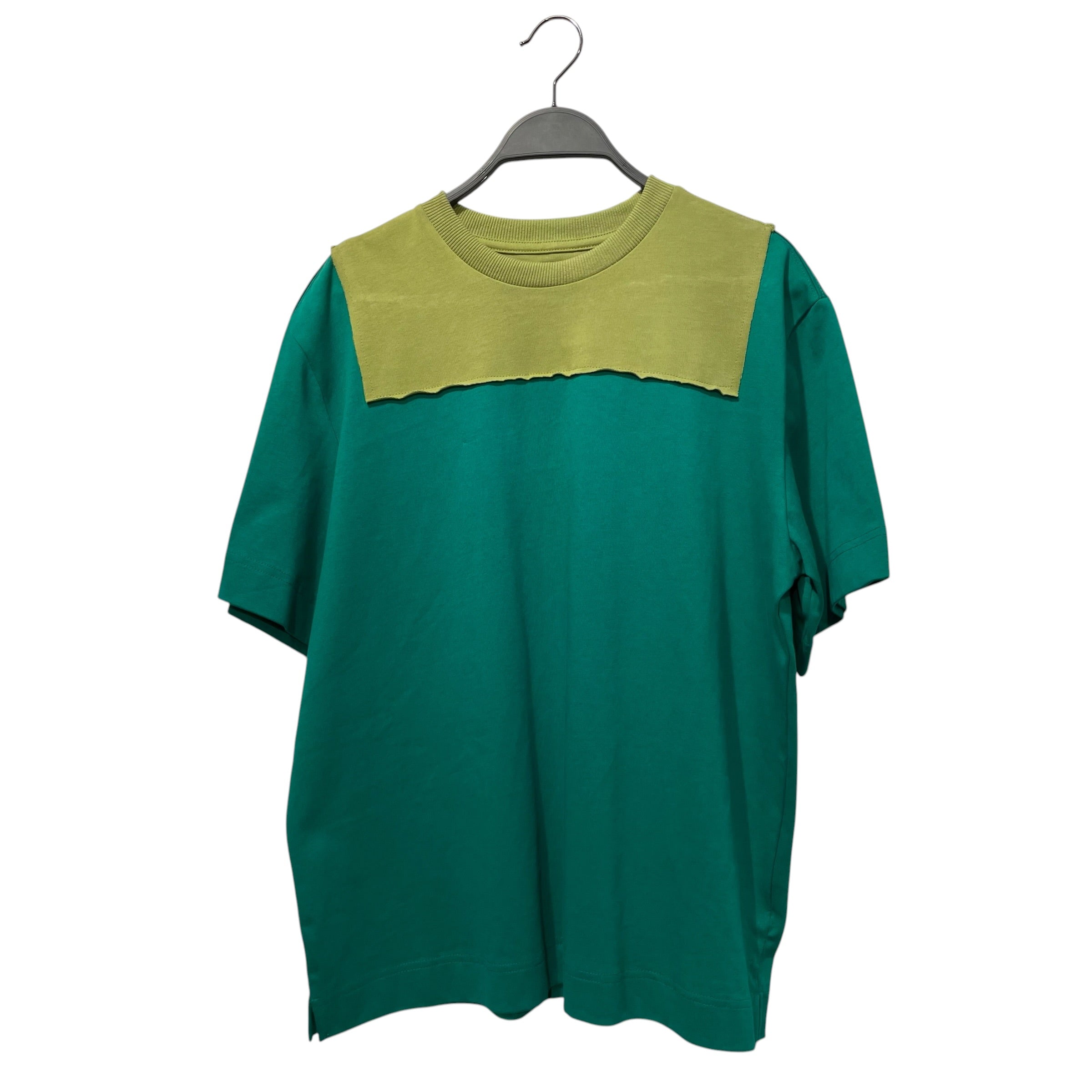 Aris Tatalovich/T-Shirt/M/Cotton/GRN/colorblock view 1