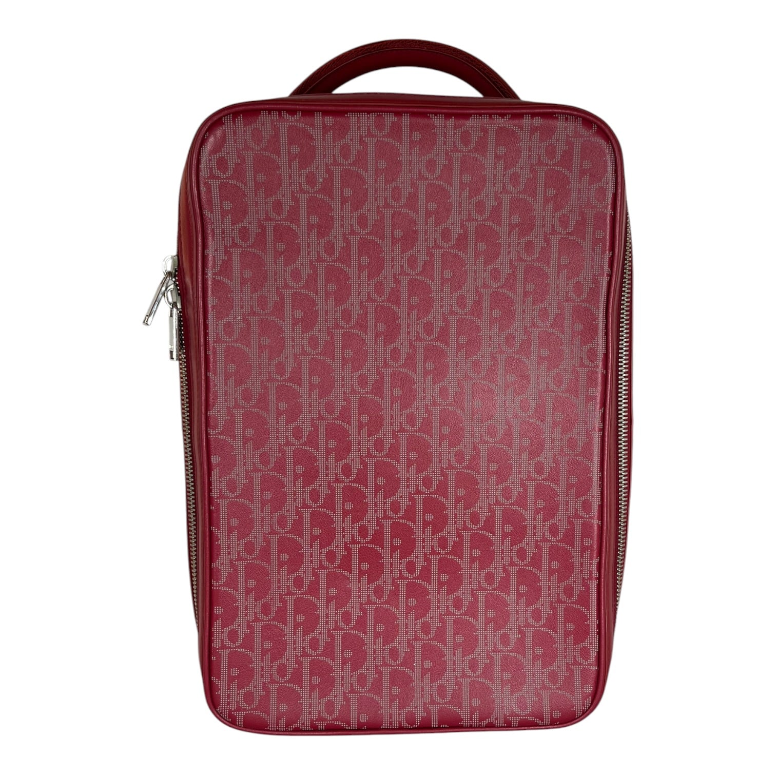 Christian Dior/Bag/Monogram/Leather/RED/SHOE CASE view 1