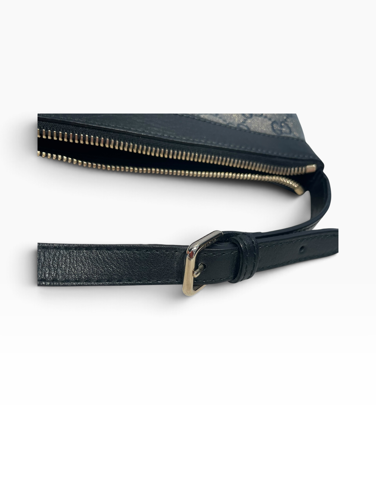 GUCCI/Hand Bag/GRY/GG Crystal-Coated Pochette view 9