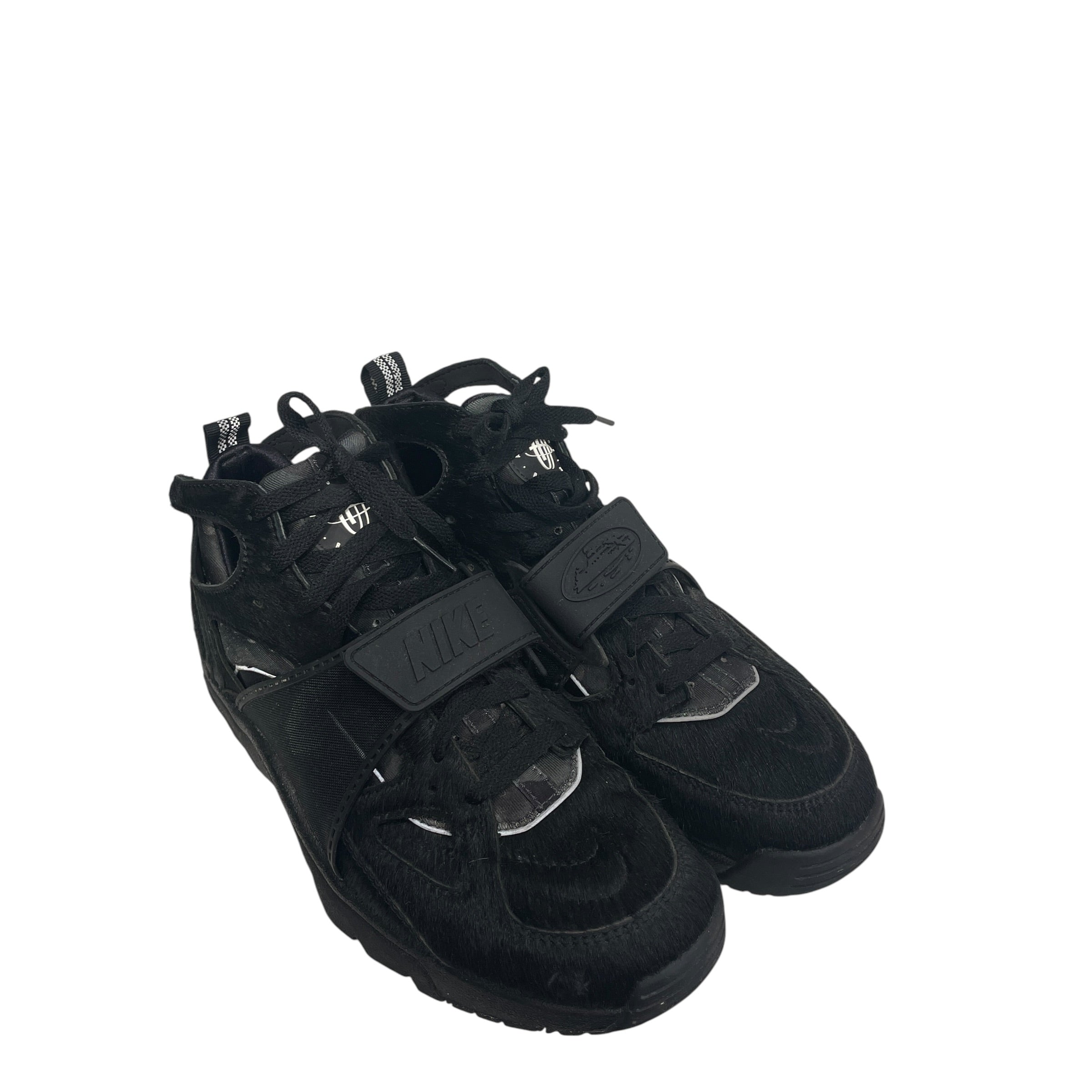 NIKE/Corteiz/Hi-Sneakers/US 9.5/BLK/PONY HAIR HURACHE view 1