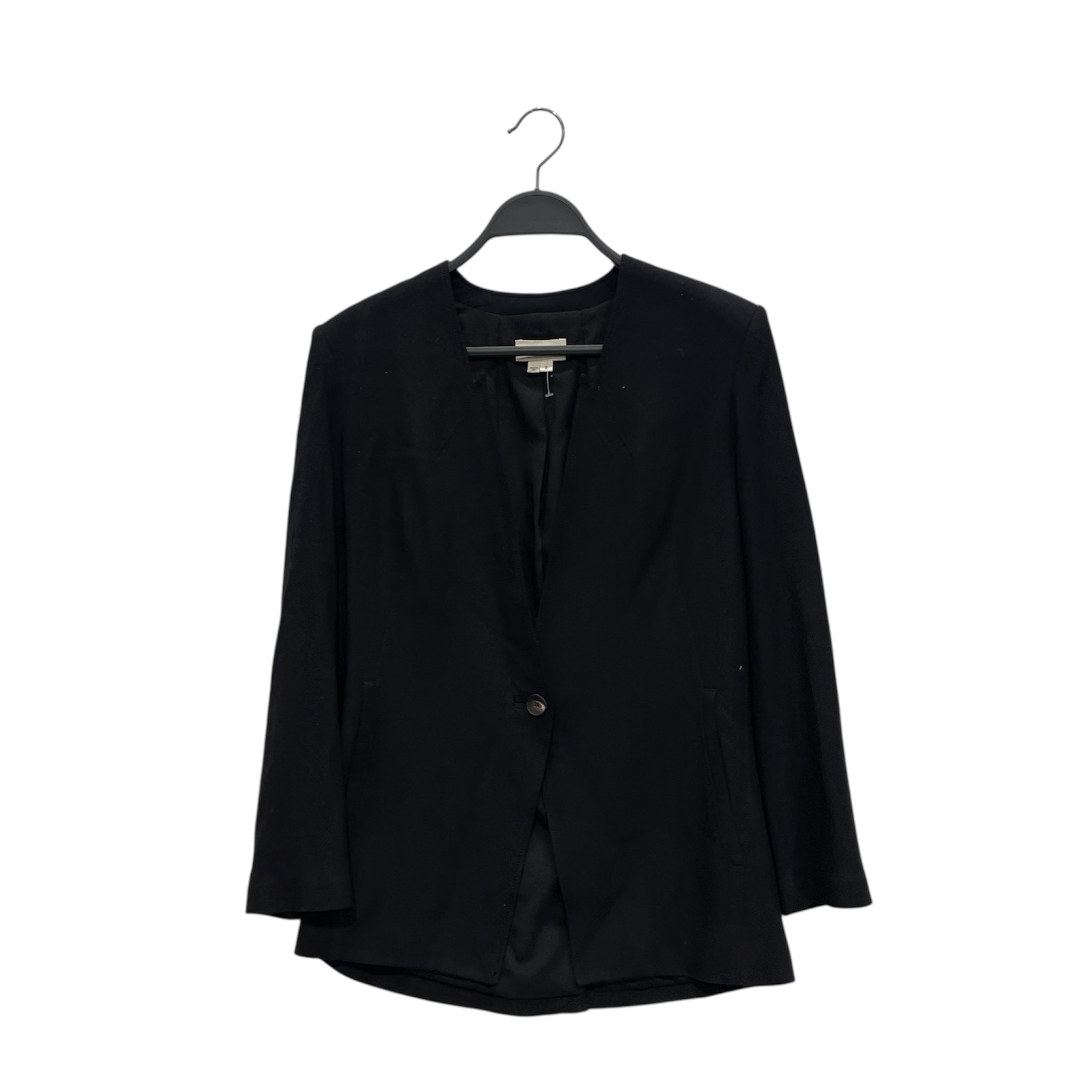 Helmut Lang/Tailored Jkt/2/Polyester/BLK/INVERTED COLLAR SINGLE BUTTON view 1