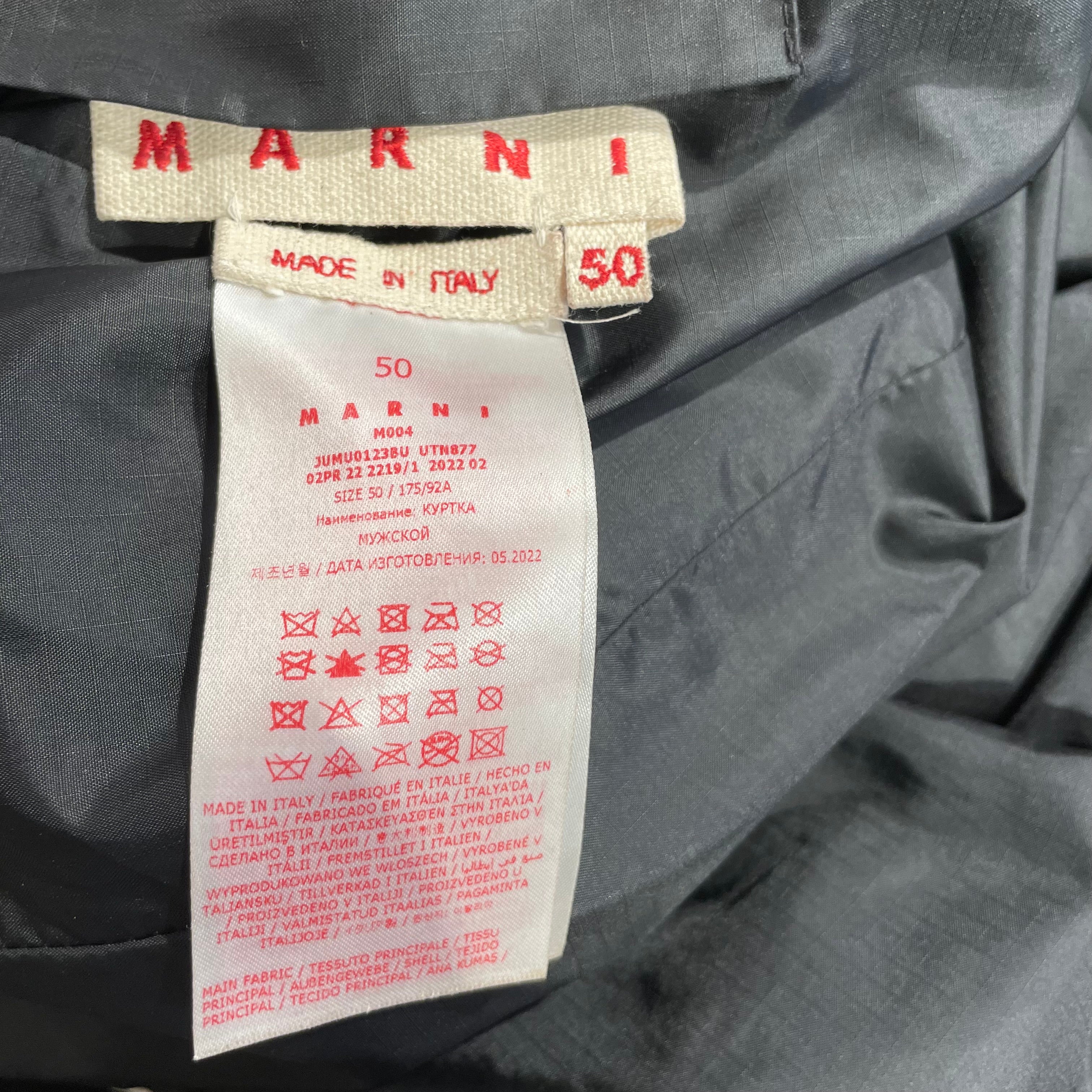 MARNI/Jacket/50/MLT/COLOR BLOCK FLEECE HODDED view 6