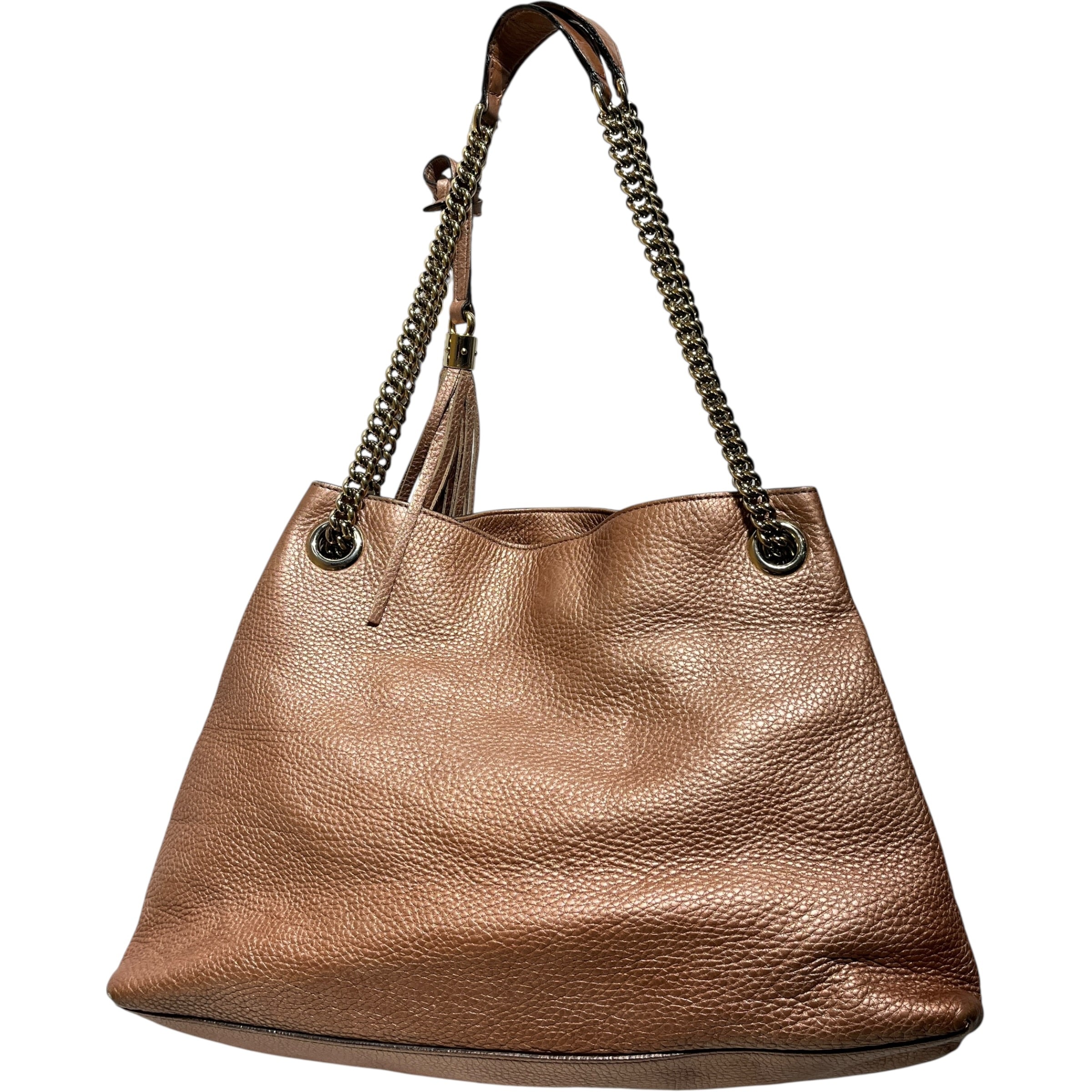 GUCCI/Hand Bag/Leather/PNK/Soho Shoulder Chain view 3