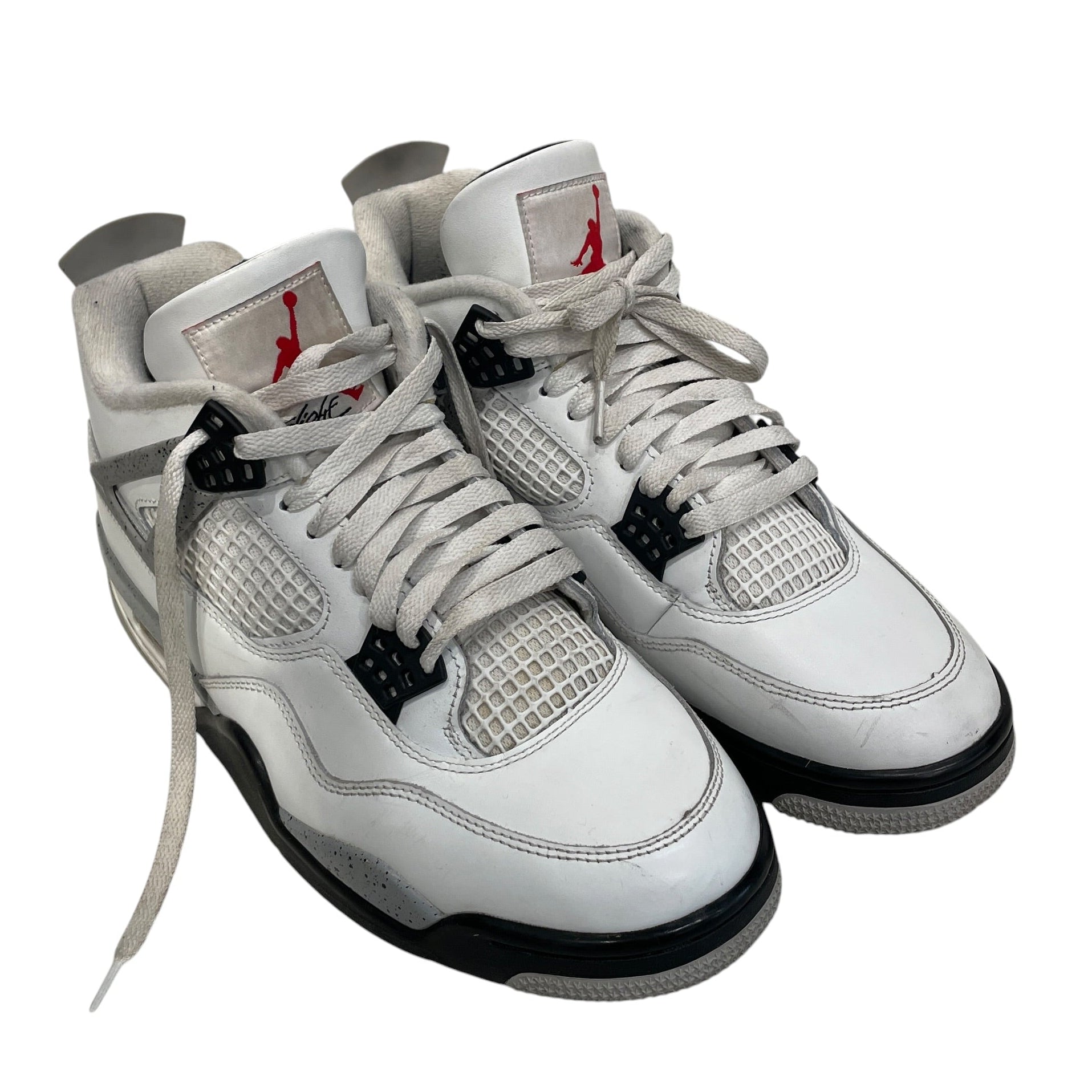 NIKE/AIR JORDAN 4/Hi-Sneakers/US 10/Leather/WHT/FV5029-100 view 1