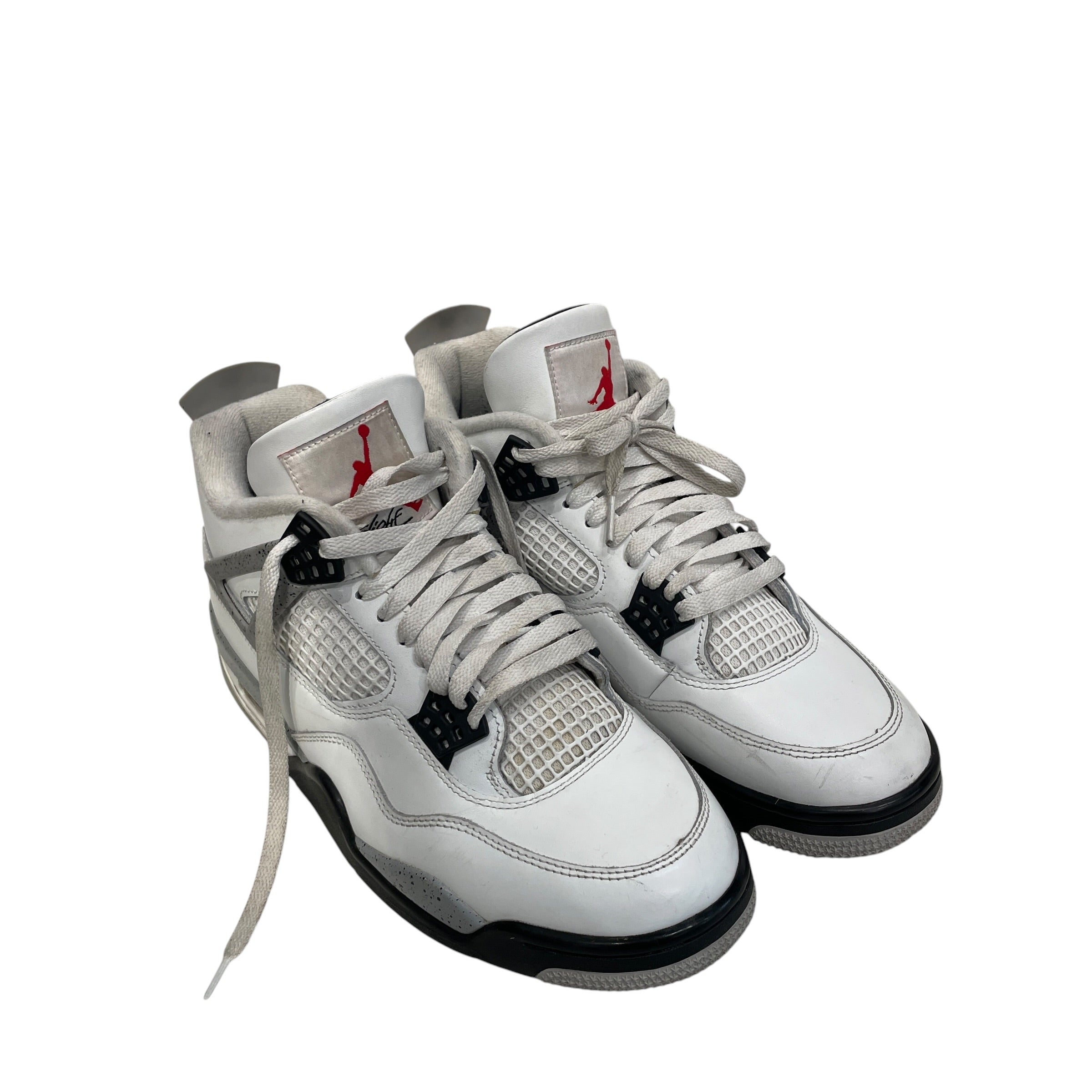 NIKE/AIR JORDAN 4/Hi-Sneakers/US 10/Leather/WHT/FV5029-100 view 1
