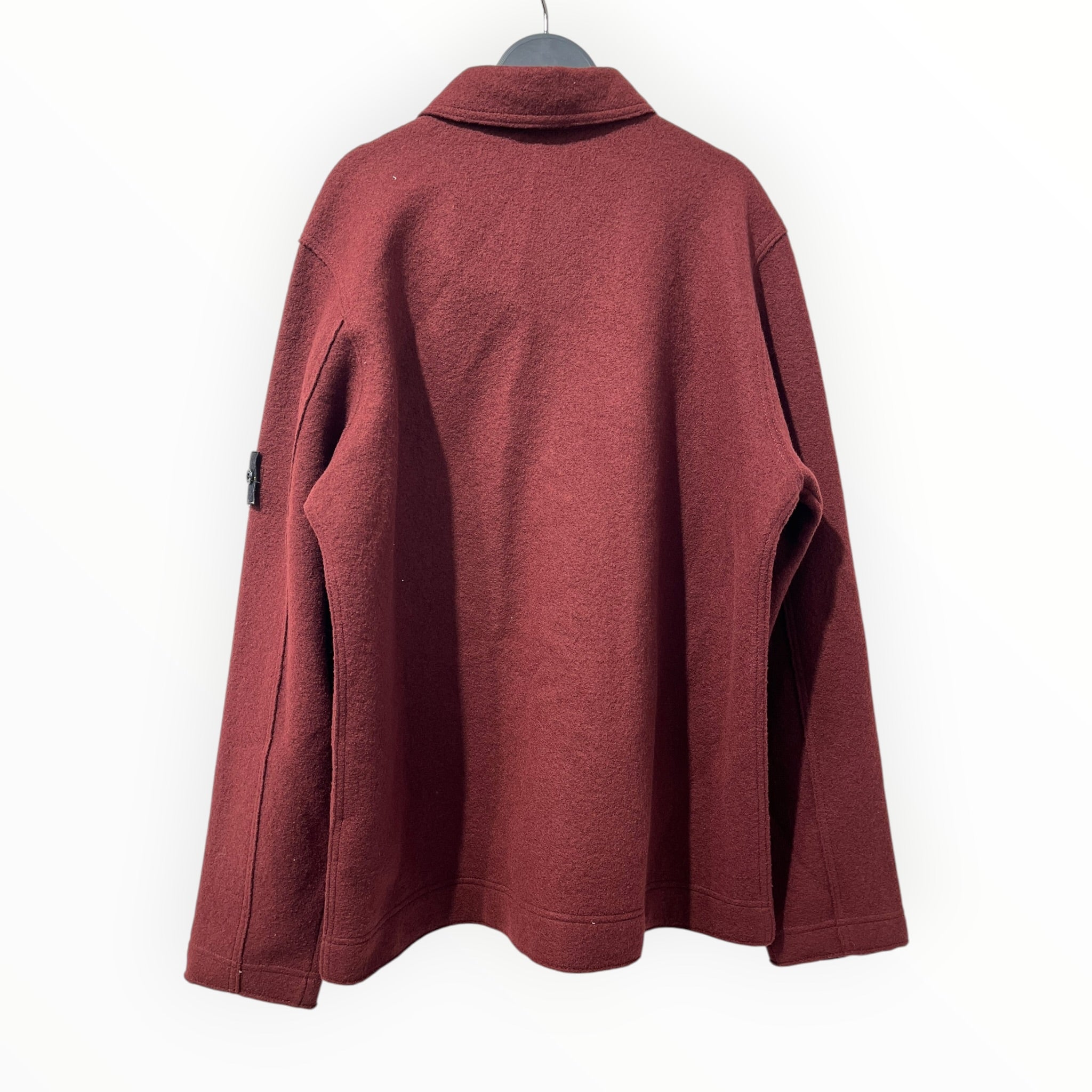 STONE ISLAND/Jacket/L/Wool/BRD/RED WOOL SLEEVE PATCH JKT view 2
