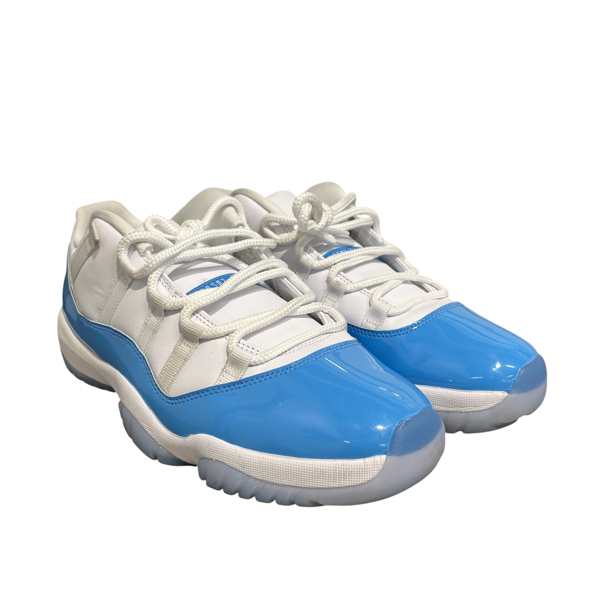 NIKE/Low-Sneakers/US 11.5/Border/Leather/WHT/University Blue 11 Low view 1