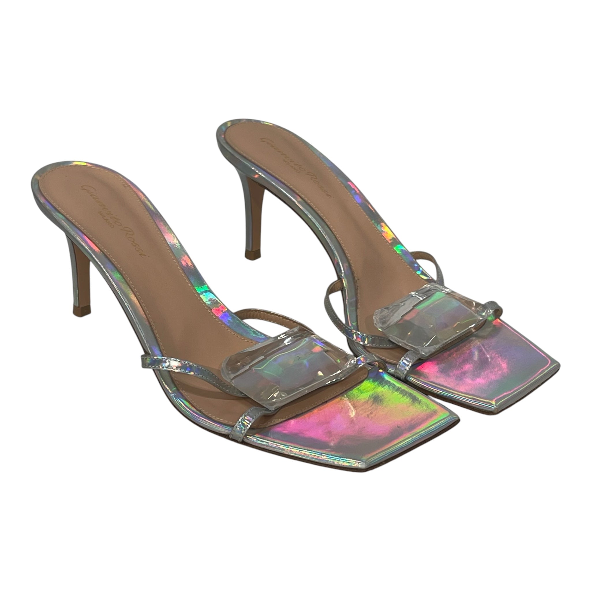 Gianvito Rossi/Heels/EU 39/Iridescent/Leather/MLT/IRIDESCENT MULES view 1