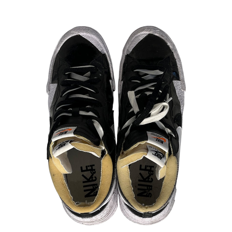 NIKE/Sacai/Low-Sneakers/US 12/BLK/PATENT LOW BLAZER