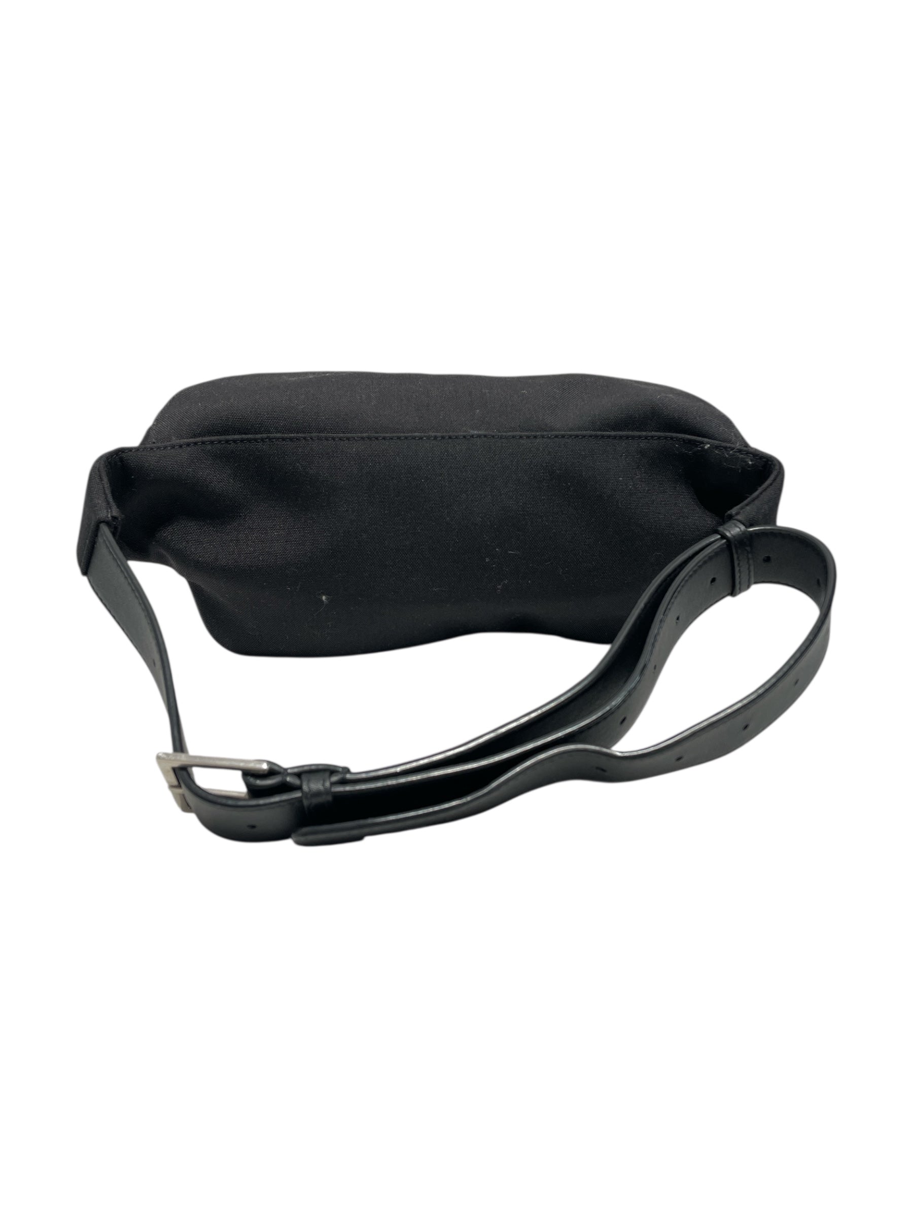 YVES SAINT LAURENT/Fanny Pack/Cotton/BLK/Fanny pack view 2