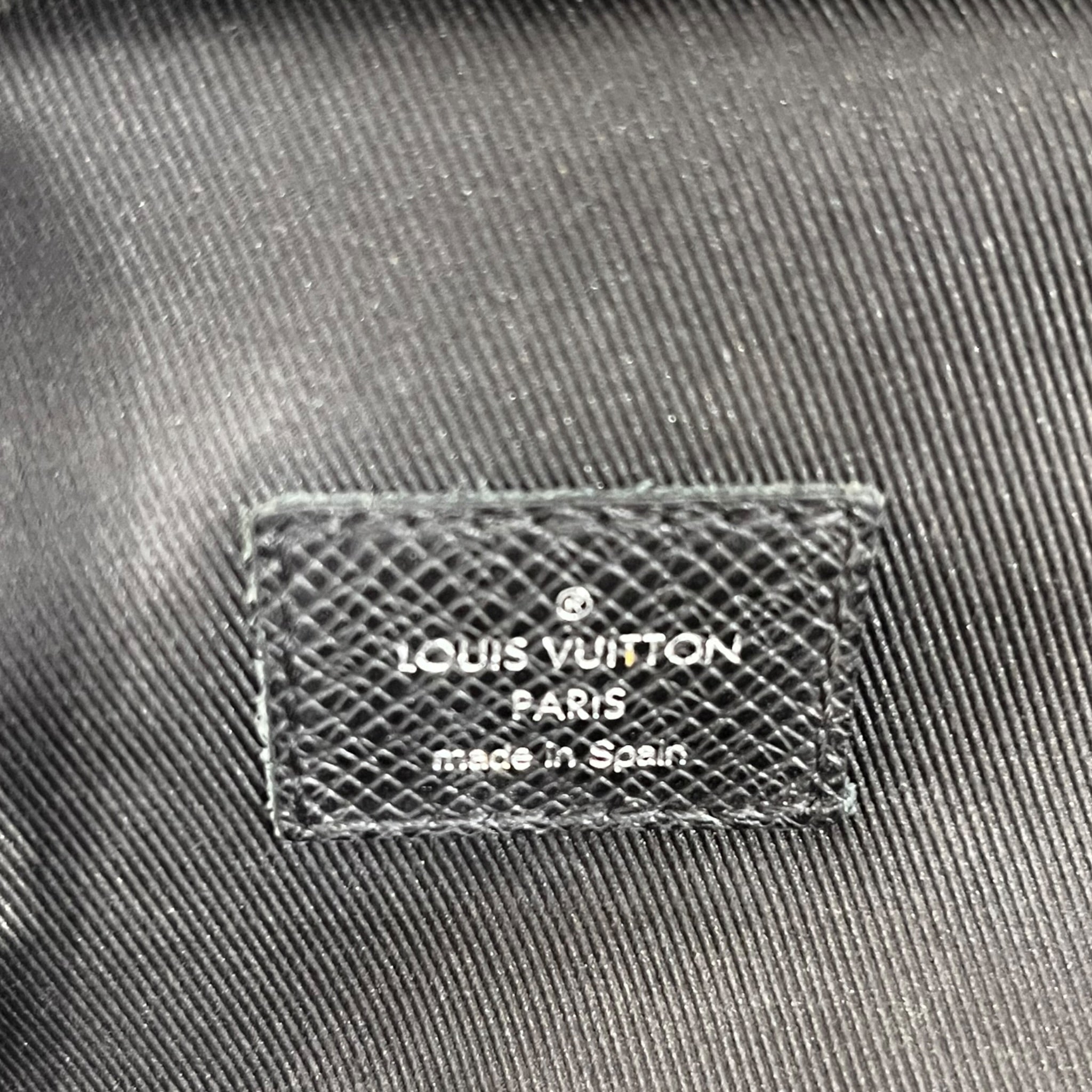 LOUIS VUITTON/Cross Body Bag/OS/Leather/BLK/BLK ONE SHOULDER BAG view 4