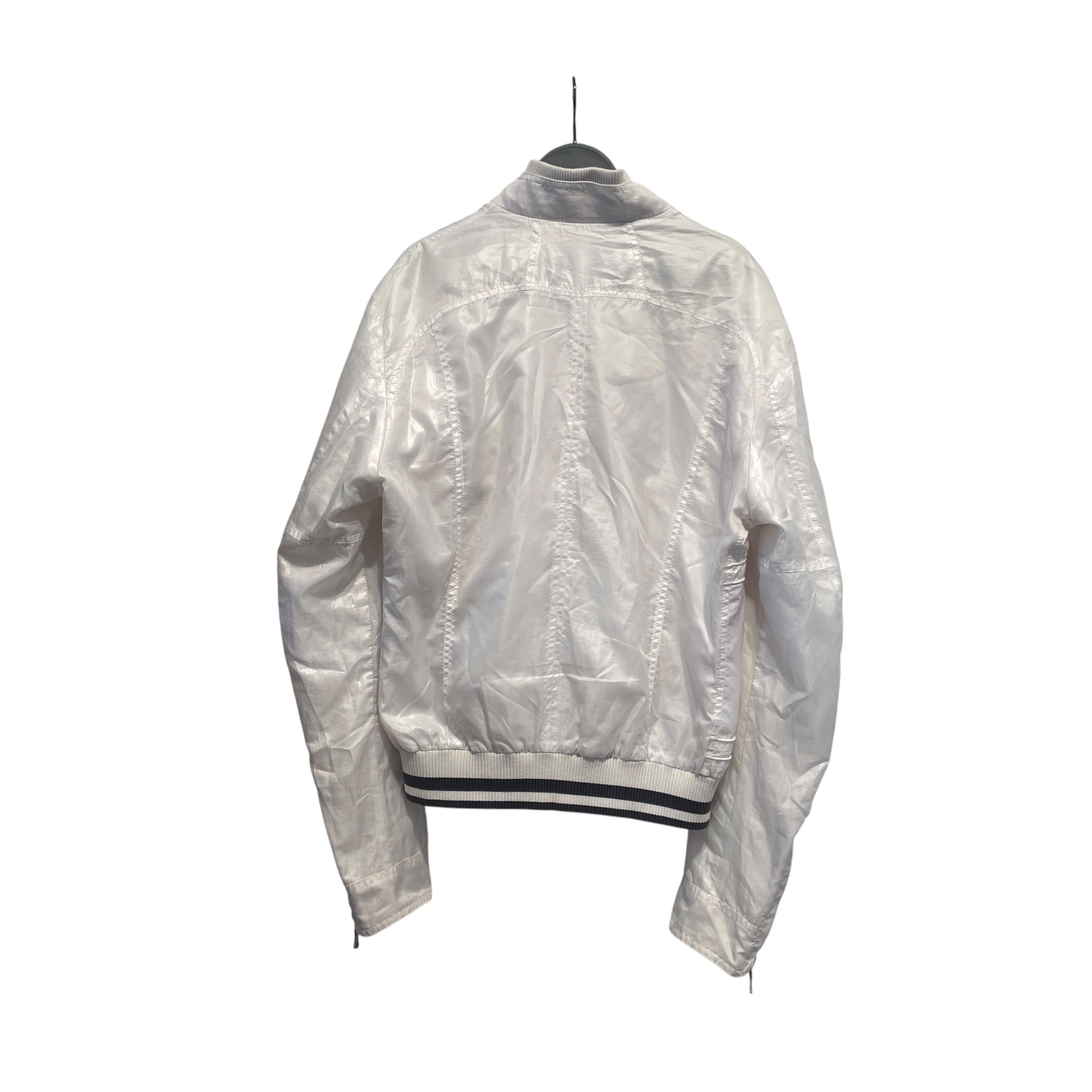 DOLCE&GABBANA/Windbreaker/52/Polyester/WHT/Single Breasted/ view 2