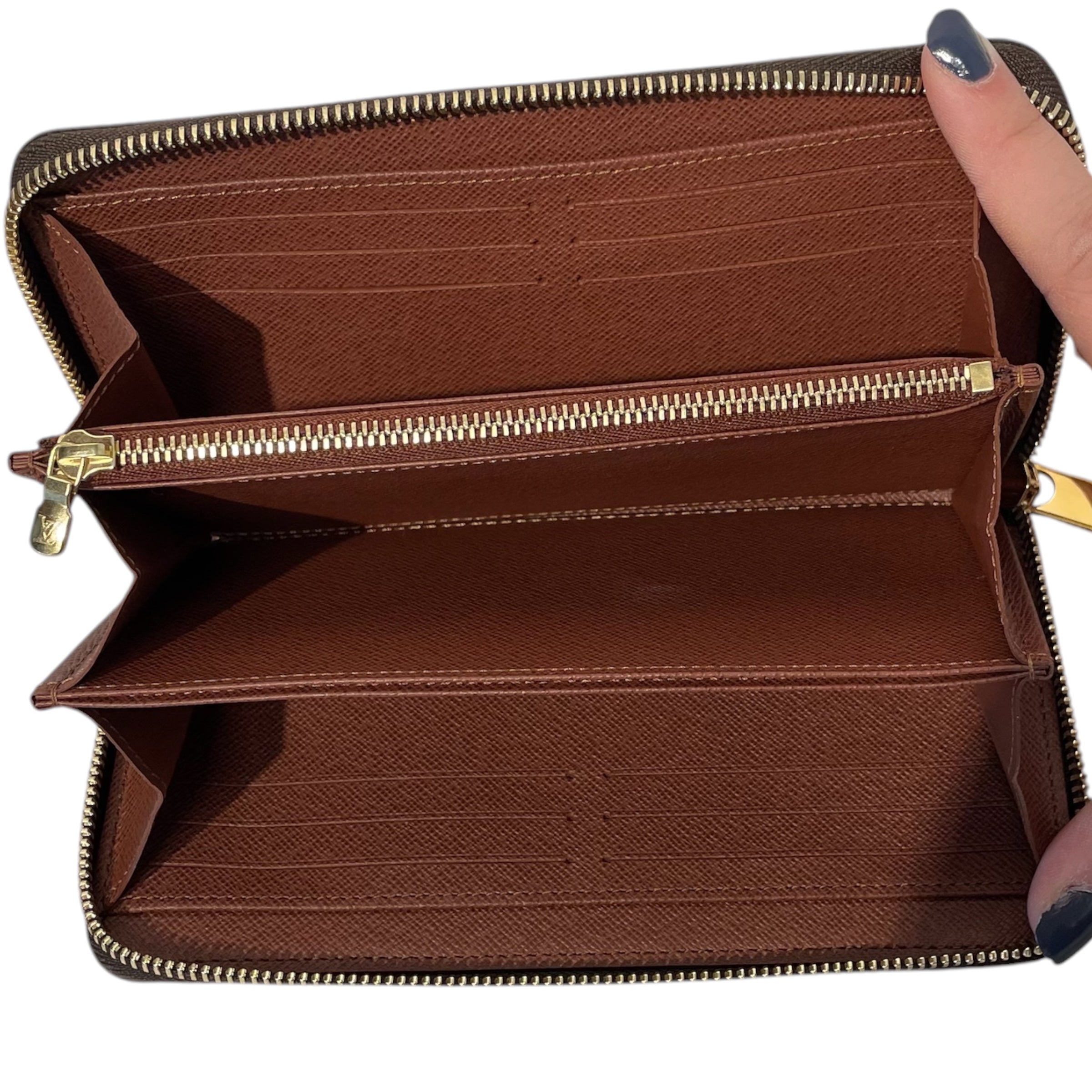 LOUIS VUITTON/Wallet/Cotton/BRW/ view 4