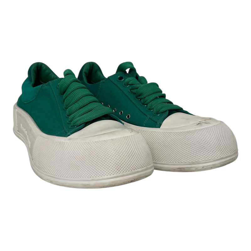 Alexander McQueen/Low-Sneakers/EU 36/Canvas/GRN/