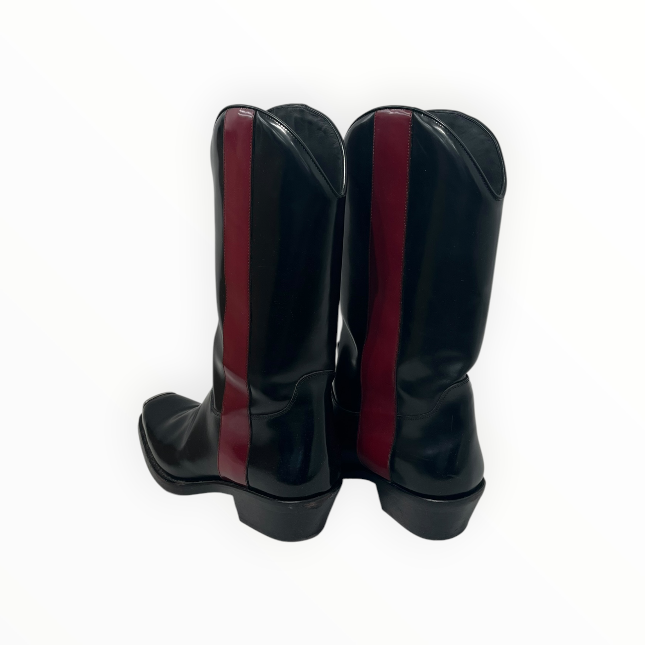 Calvin Klein 205W39NYC/Boots/EU 42/Leather/BLK/COLORBLOCK BOOTS STEEL TOE view 2
