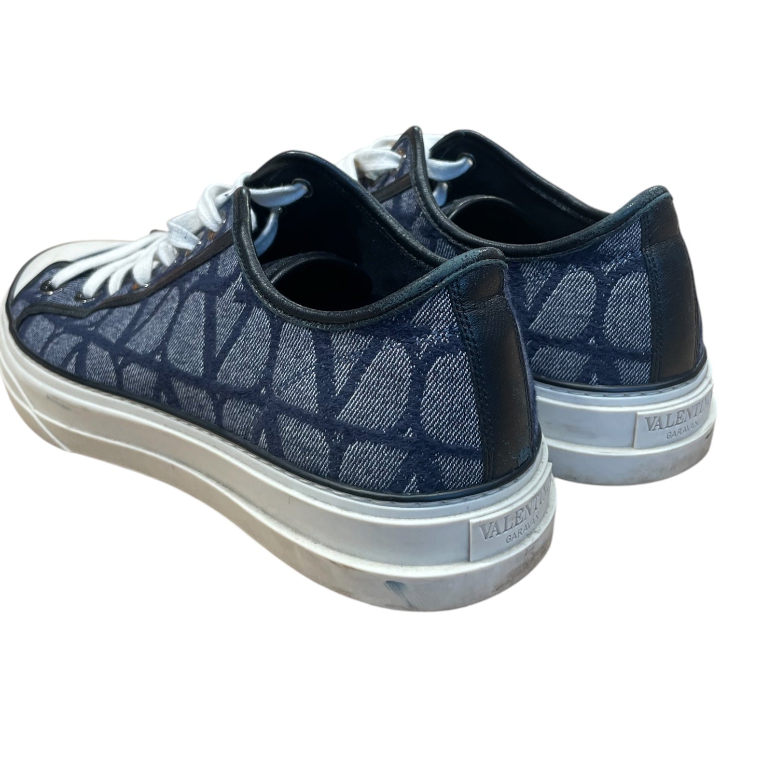 VALENTINO GARAVANI/Low-Sneakers/EU 42.5/Monogram/Cotton/NVY/CONVERSE STYLE/ S4H2Y2 view 2