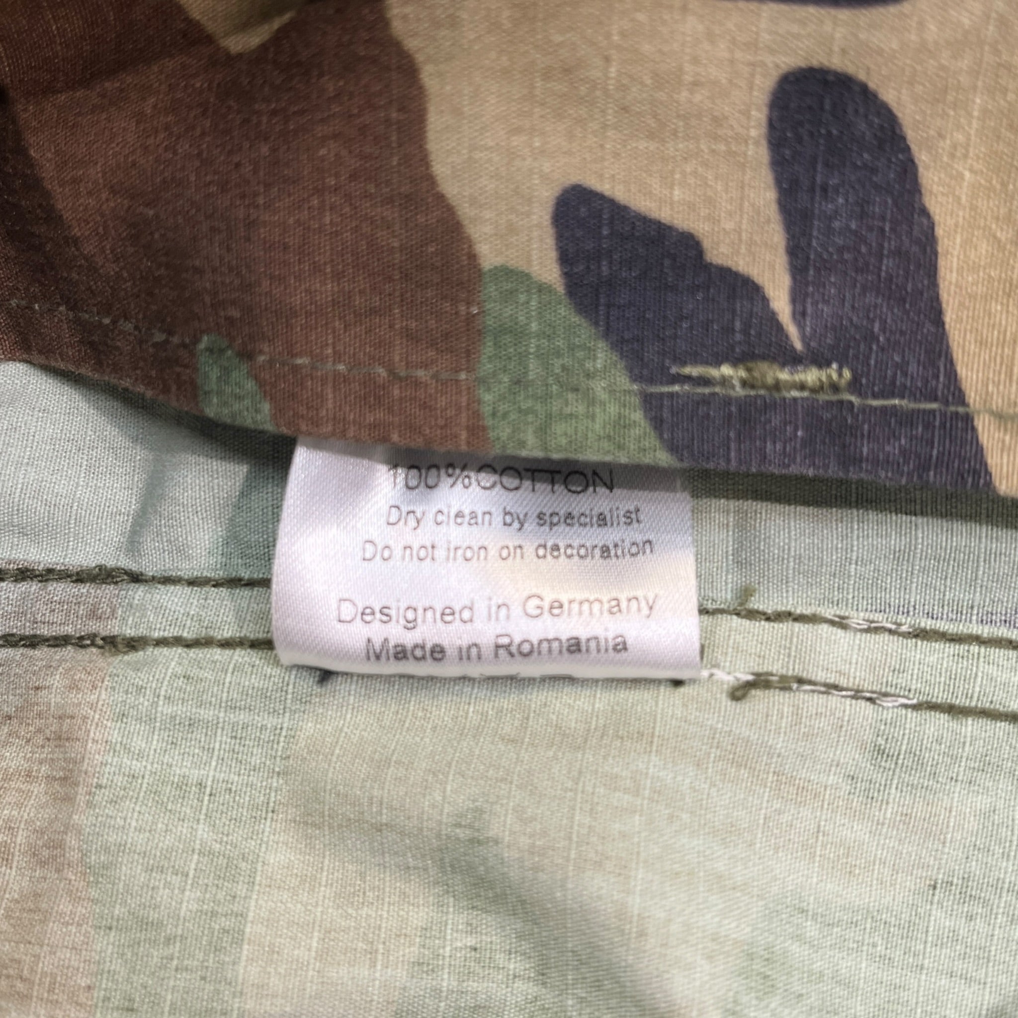 JNNYJN LLOVET/Jacket/M/Camouflage/Cotton/GRN/Double Breasted/BUTTERFLY view 4