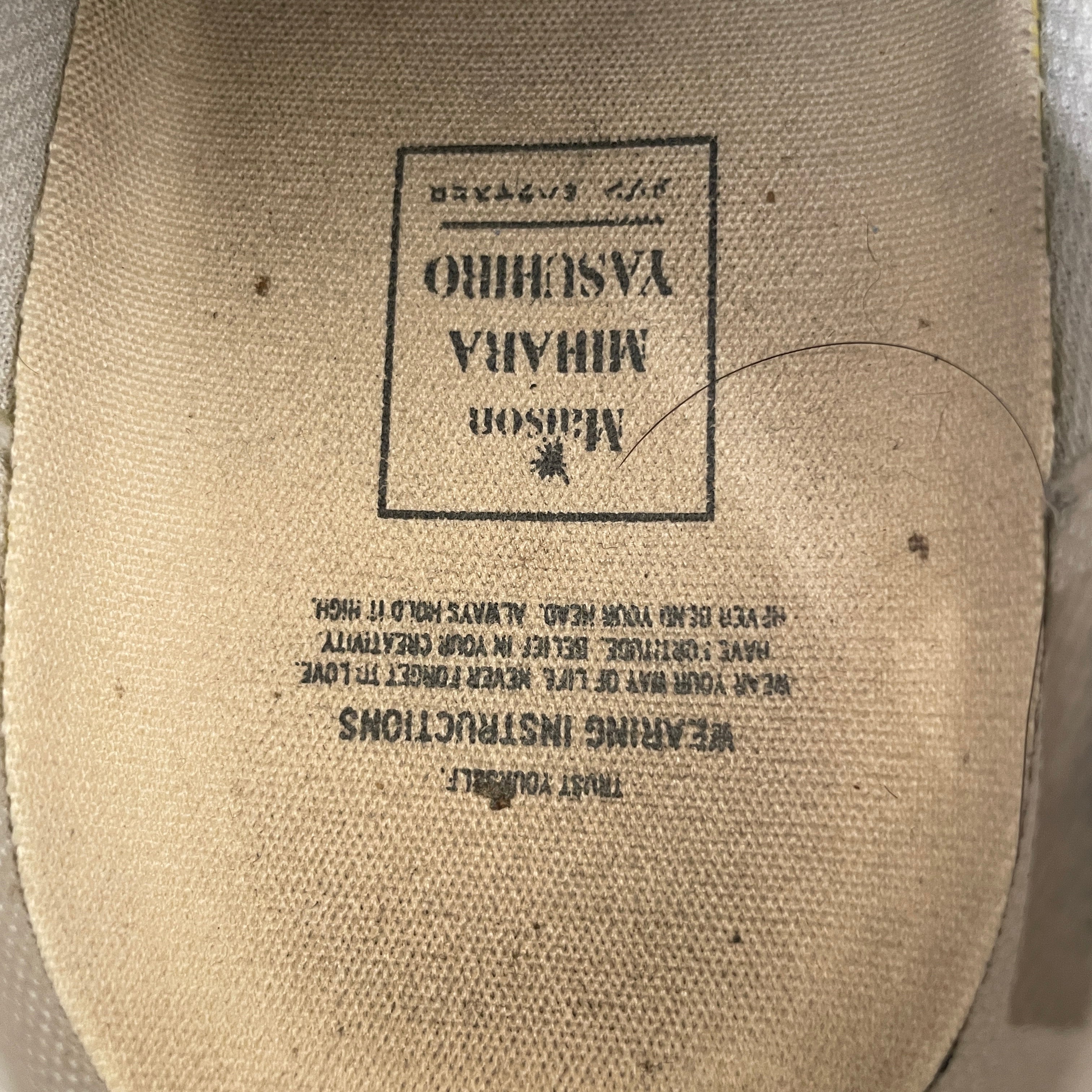 MIHARA YASUHIRO/Low-Sneakers/EU 39/Cotton/IDG/WAYNE LOW view 4